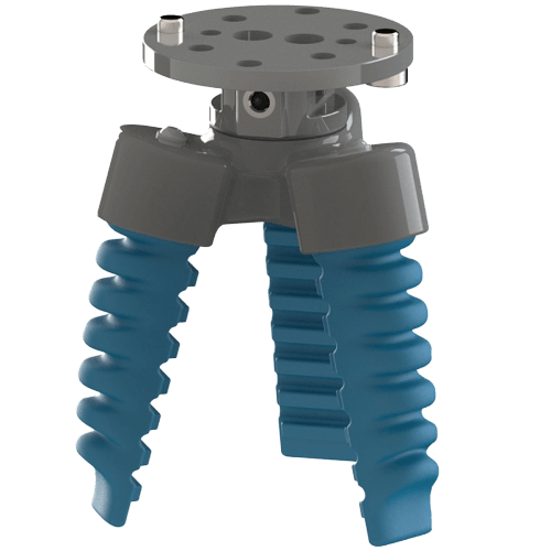 Soft Gripping | Three Finger Centric Gripper | Soft Gripper