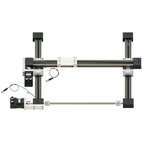 Flat Linear Robot FG-0002 | 2 DOF | 300x300mm | 8kg 