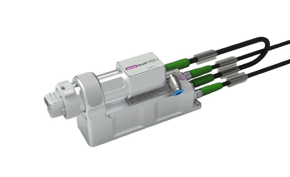 piezobrush® PZ3-i cold plasma device for improved adhesion of ink, glue, etc.