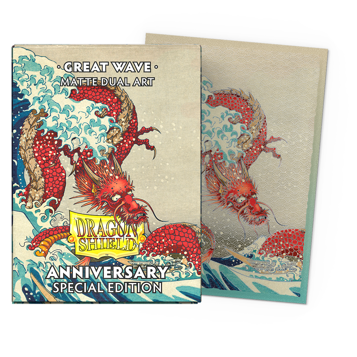 Great Wave - Matte Dual Art Sleeves - Standard Size