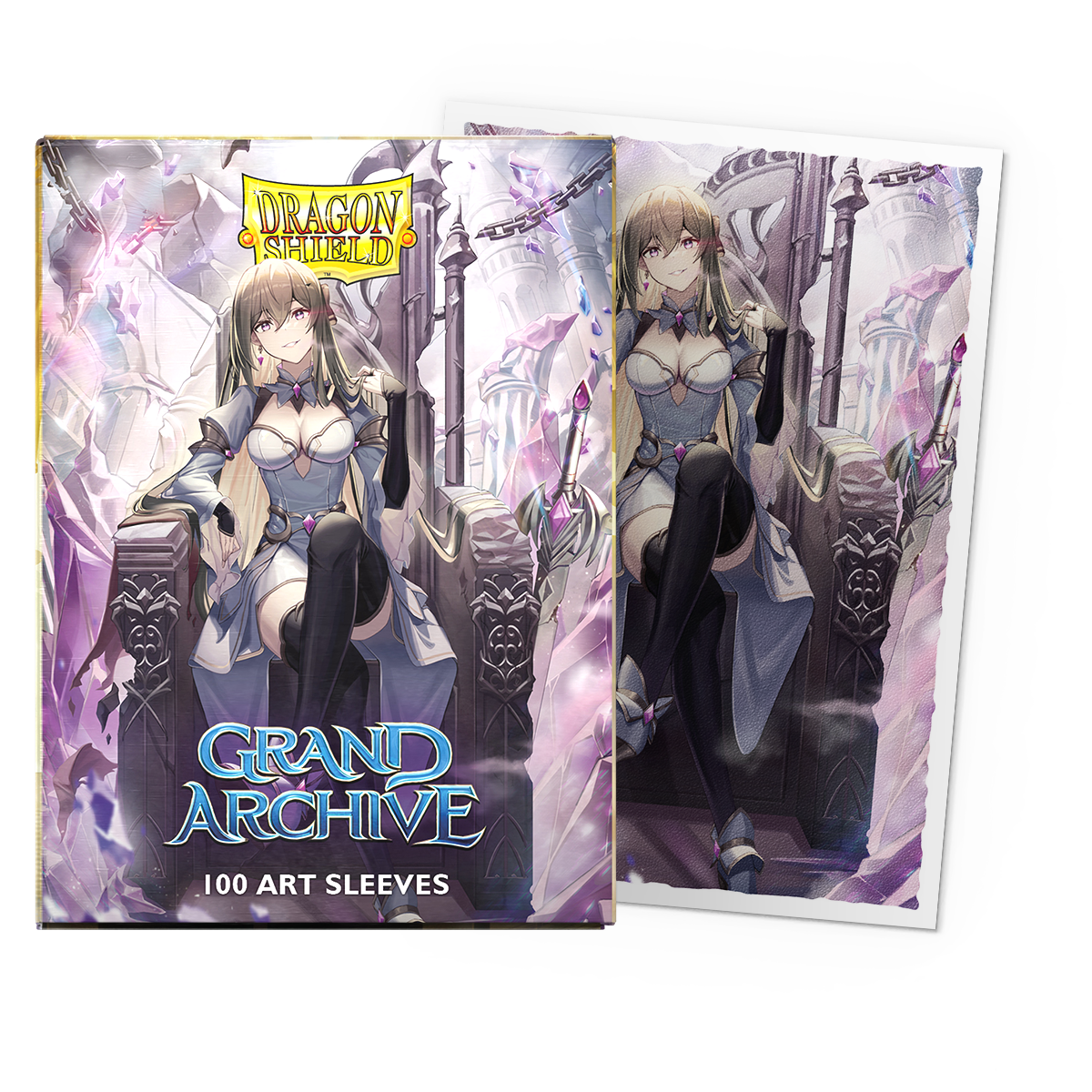 Grand Archive - Merlin, Kingslayer - Matte Art Sleeves - Standard Size