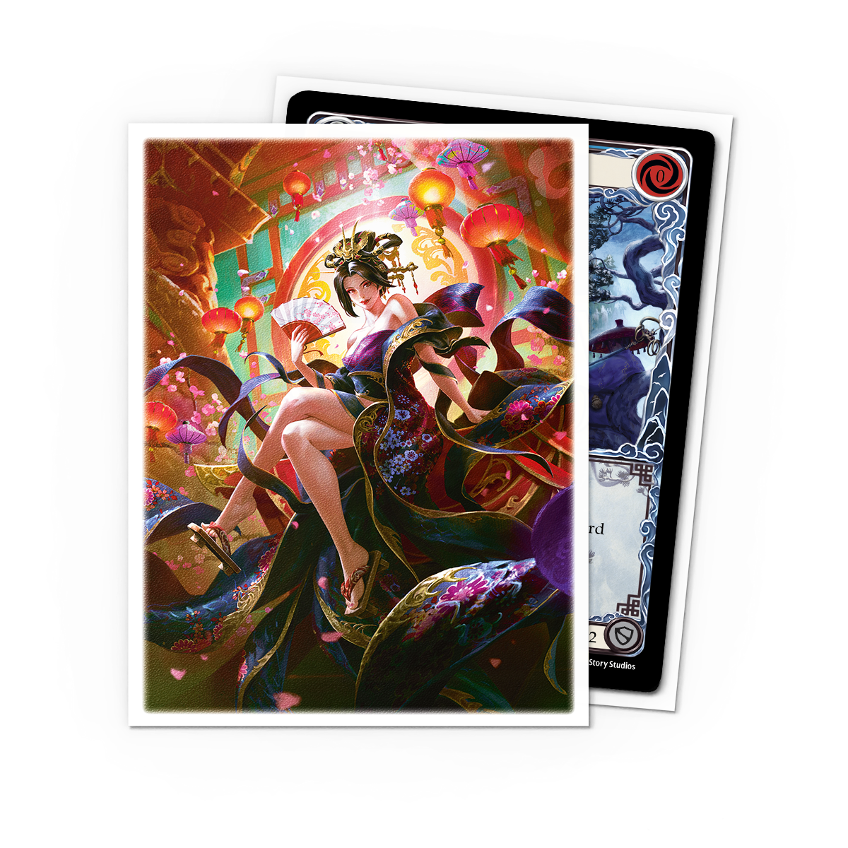 Flesh and Blood hero, Nuu, TCG Sleeves from Dragon Shield