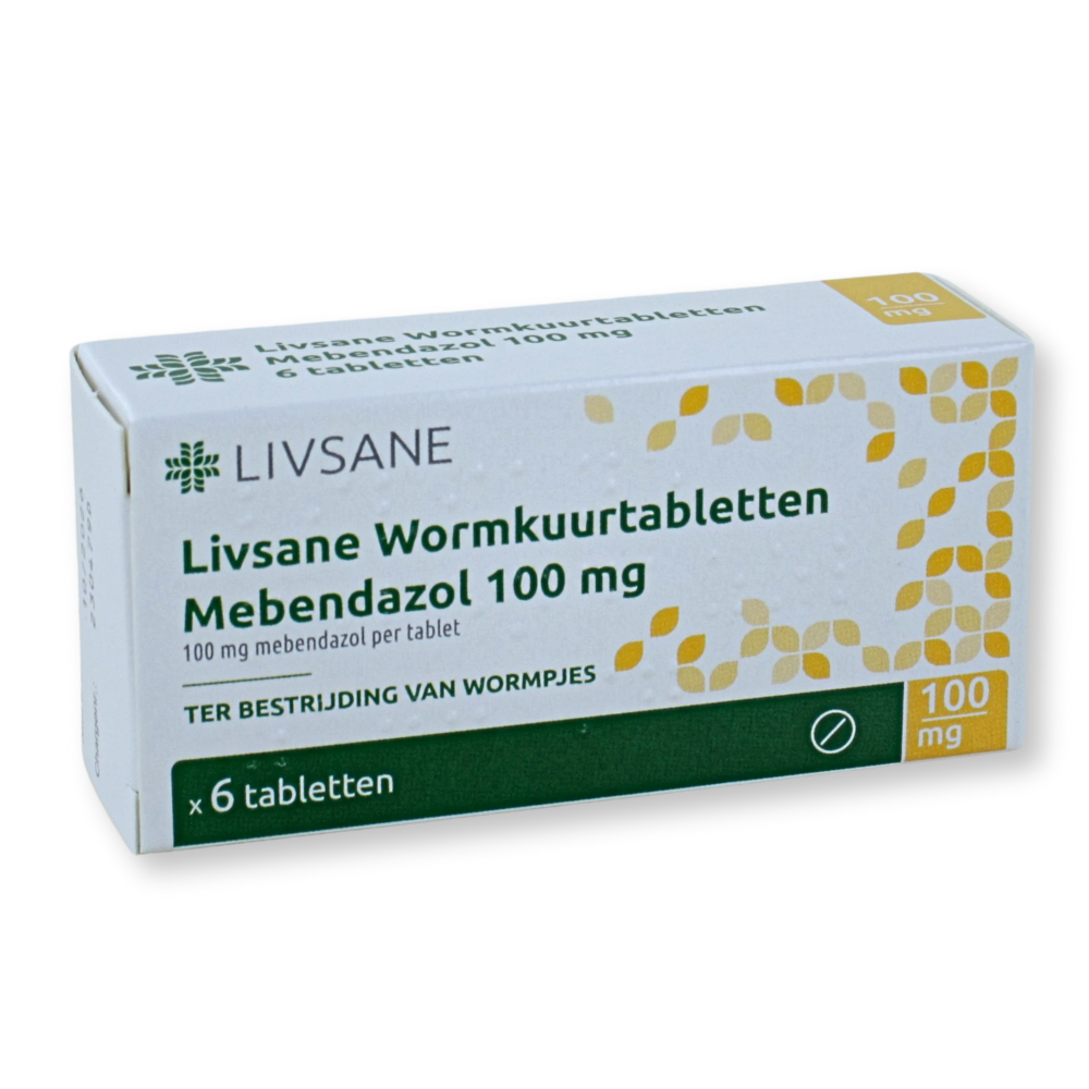 mebendazol tabletten