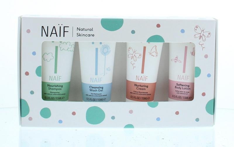 Naif Baby & kids mini set 4 x 15ml 4x15ml - Medicijnen.nl