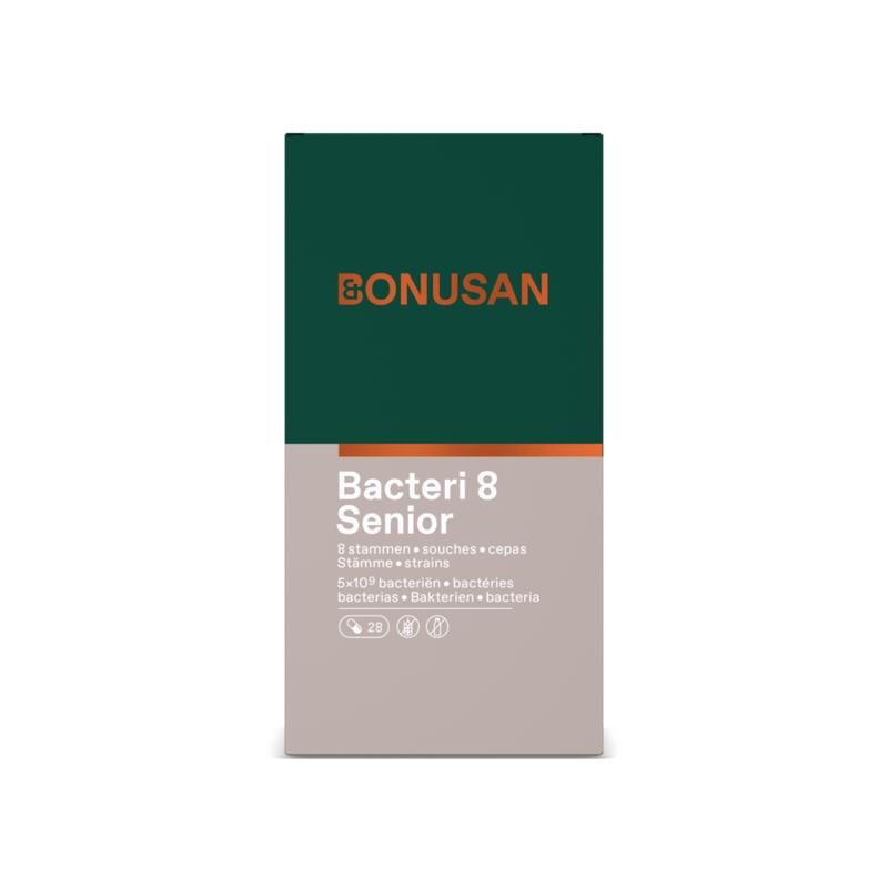 Bonusan Bacteri 8 senior 28ca - Medicijnen.nl