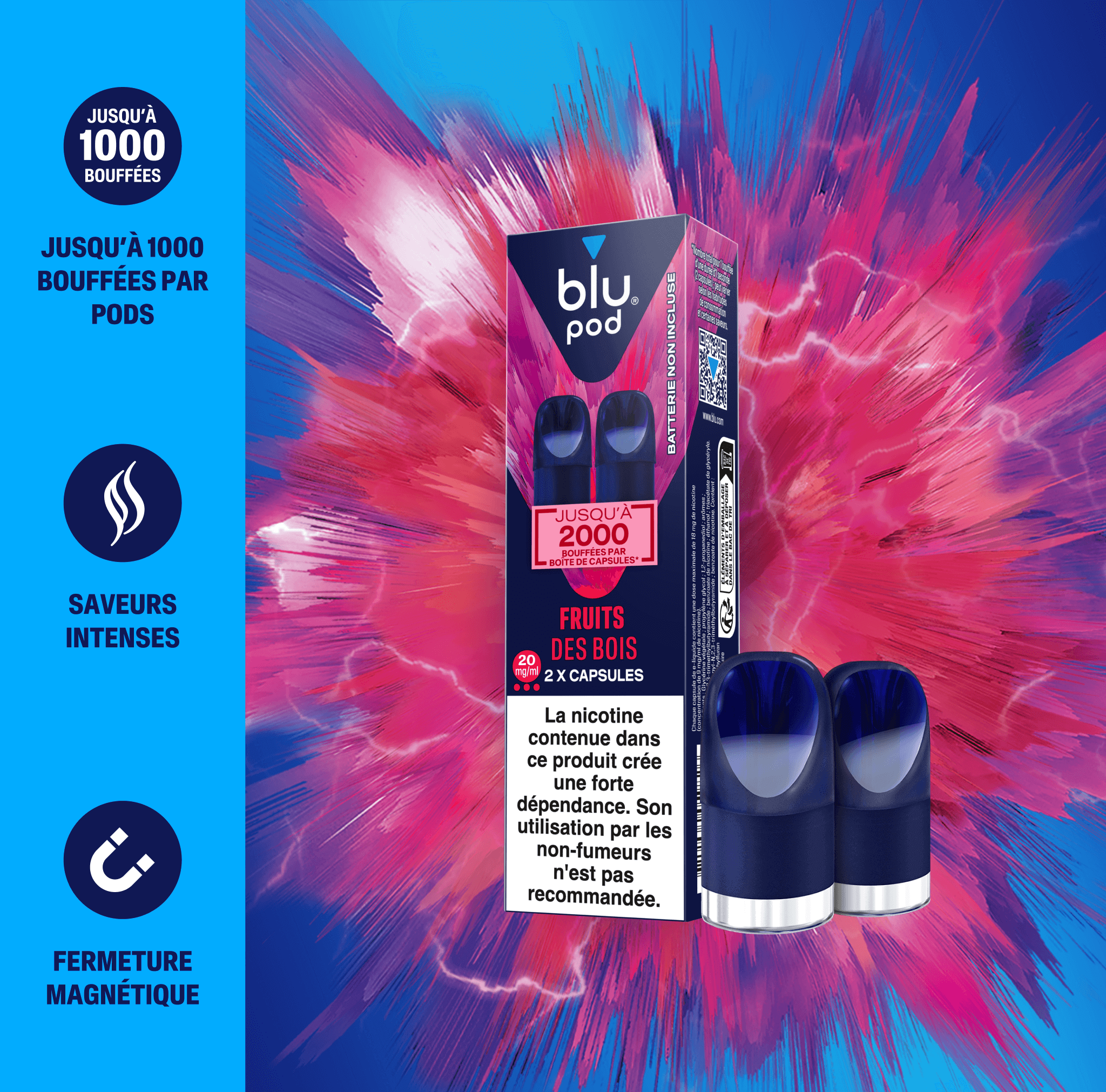elfbar nachfüll pod läuft aus Capsules e-cigarette Blu Bar Kit