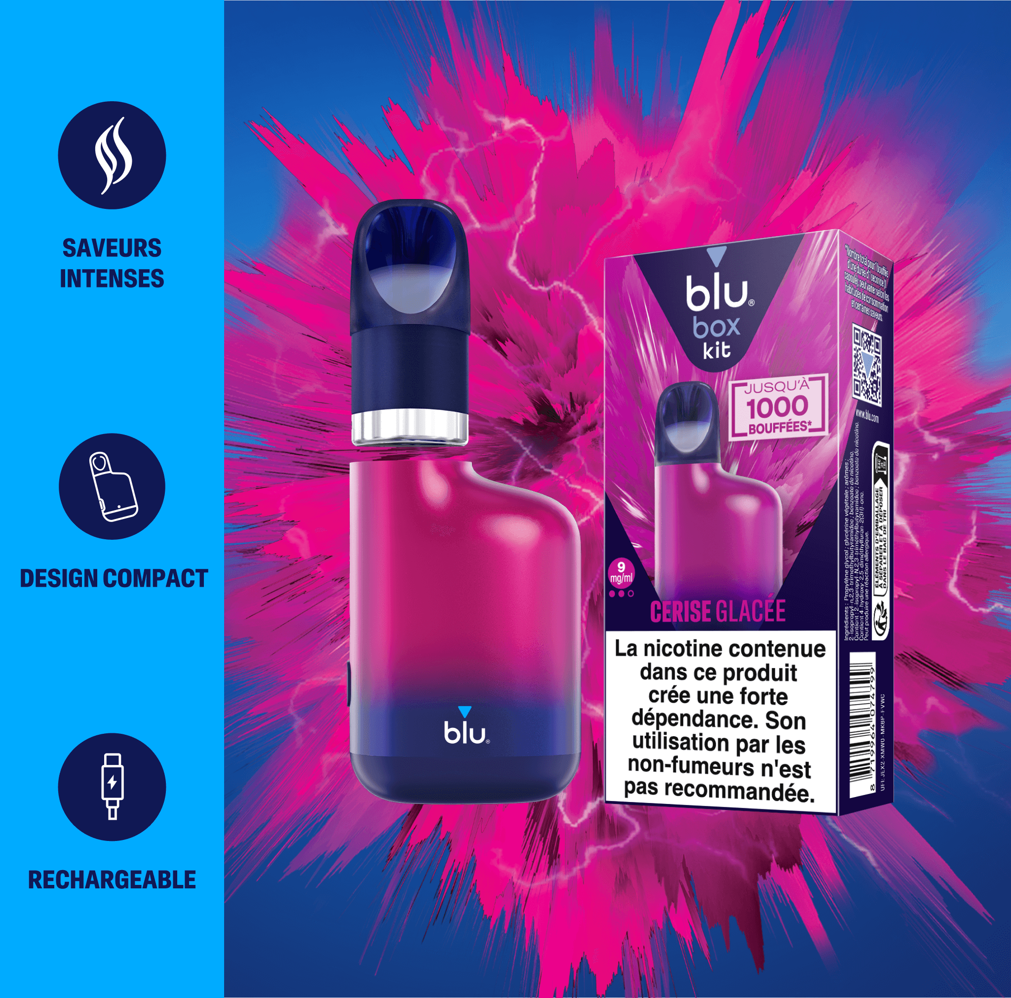 elfbar nachfüll pod läuft aus Nouvelle E-cigarette Blu 2.0 main image 0
