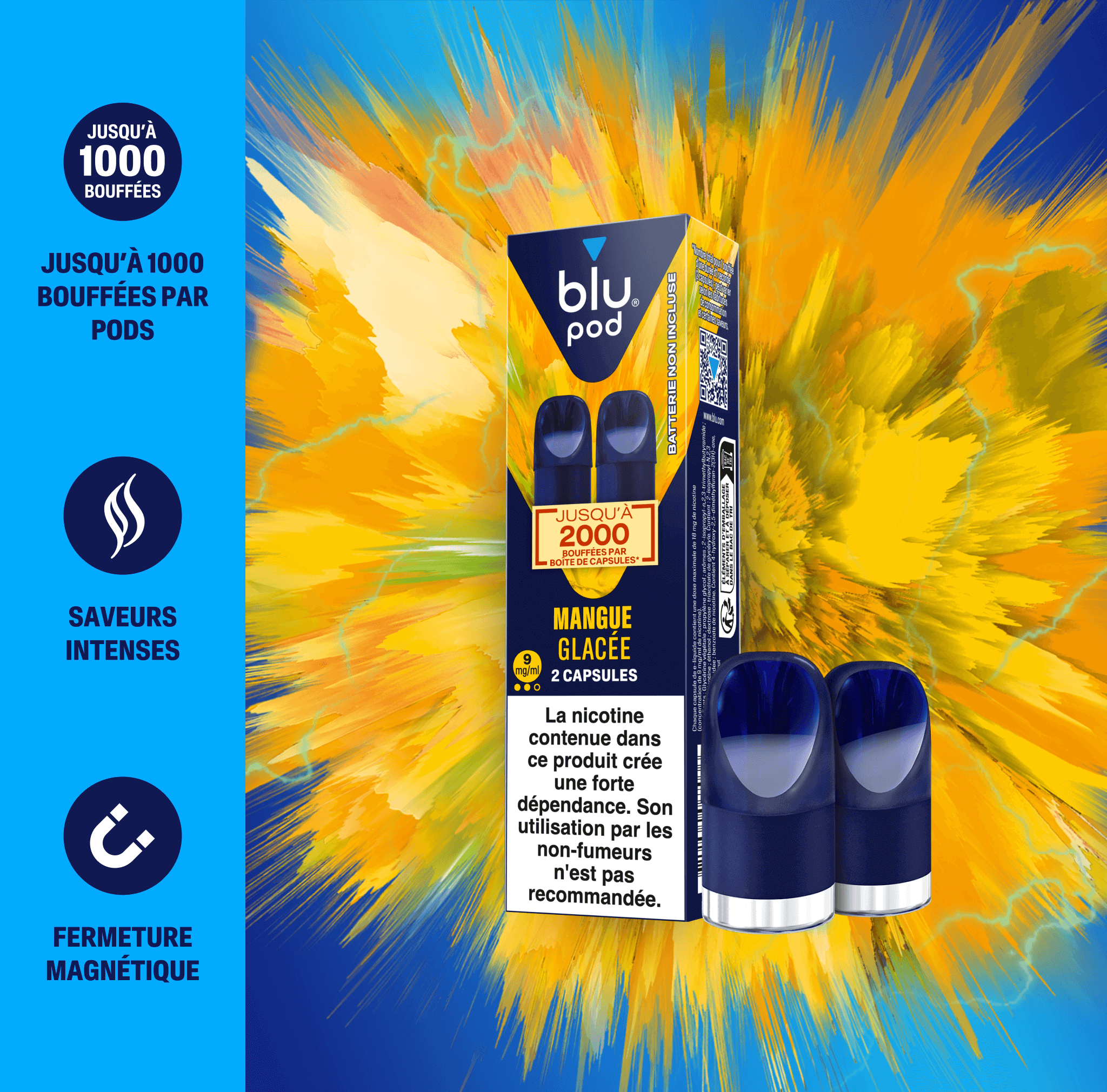 elfbar nachfüll pod läuft aus E-cigarette rechargeable Blu Bar Kit