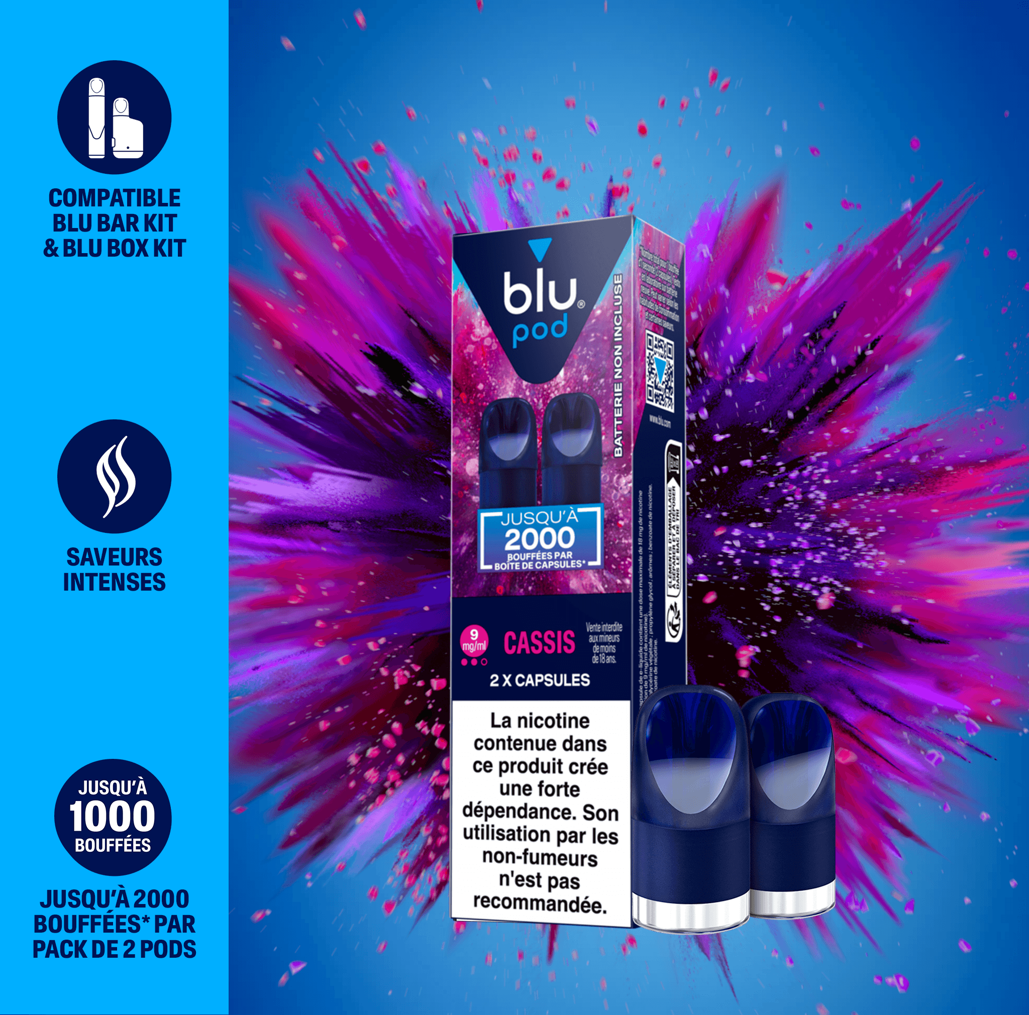 blu vap E-cigarette rechargeable Blu Bar Kit