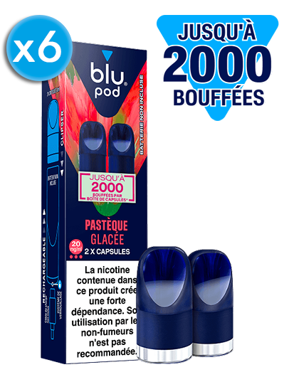Capsules de E-liquide sans nicotine | E-cigarettes Blu