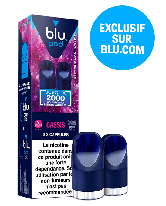 Capsules e-liquide - E-cigarette rechargeable Blu Bar Kit Capsules e-liquide - E-cigarette rechargeable Blu Bar Kit