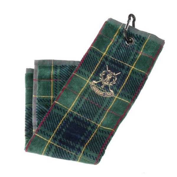 St Andrews Links Tartan Towel 