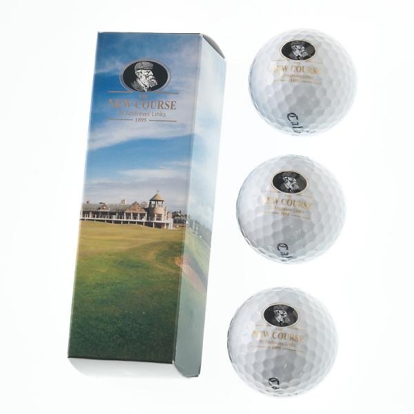 New Course St Andrews 3 Ball Sleeve