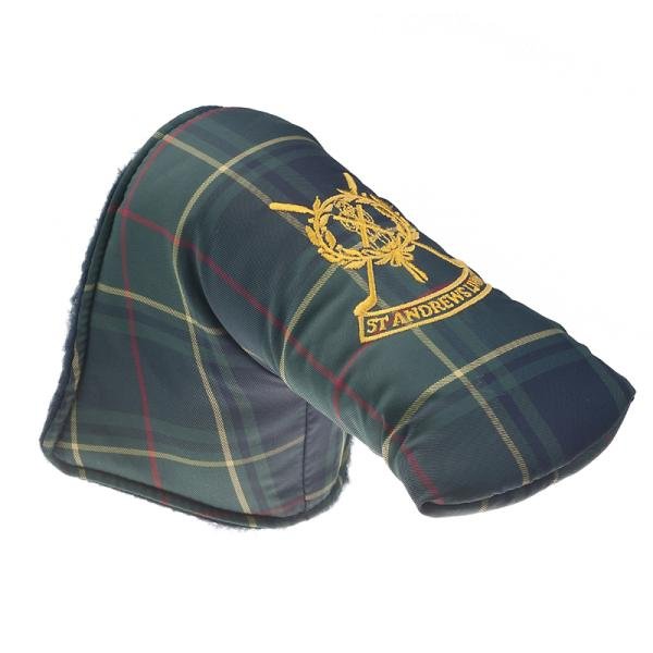 St Andrews Links Tartan Putter Cover 