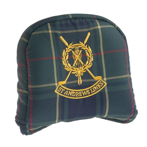 St Andrews Links Tartan Mallet Cover 