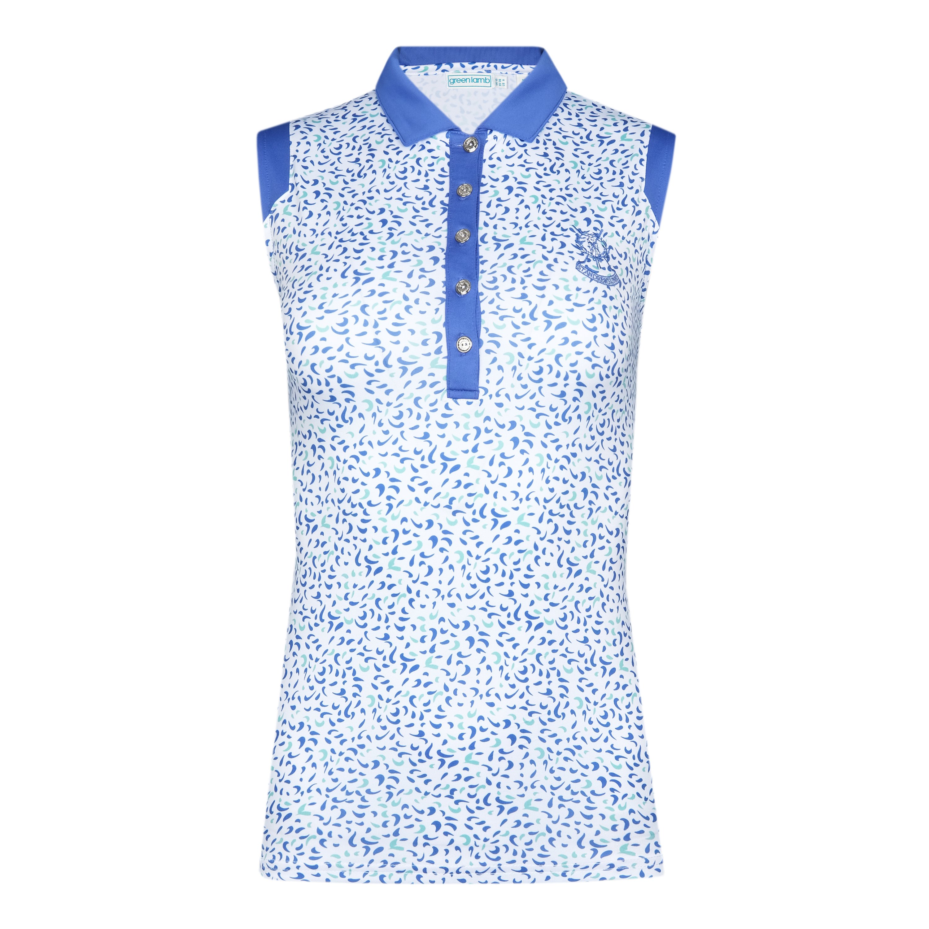 Green Lamb Marie Sleeveless Polo