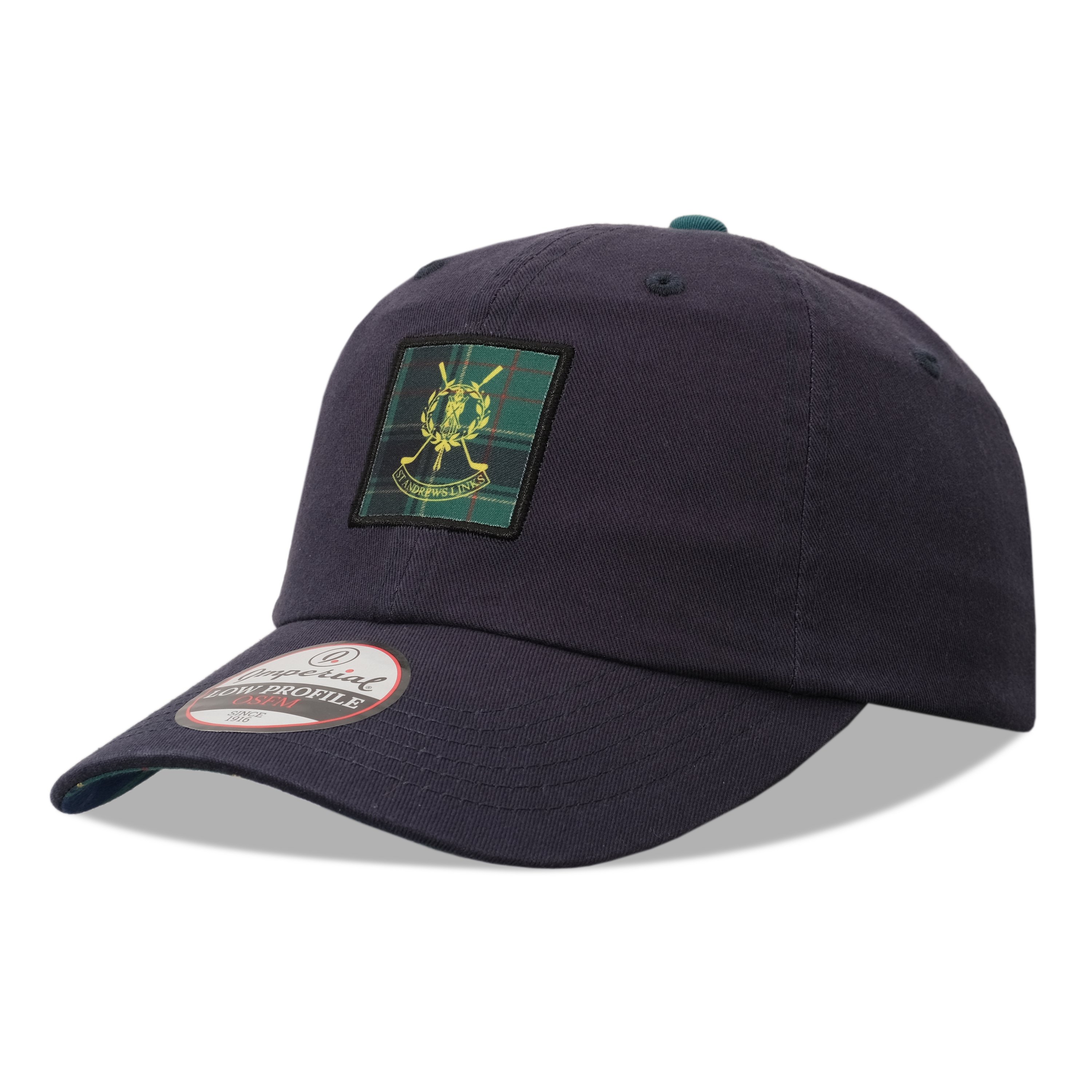 St Andrews Links Tartan Baseball Cap
