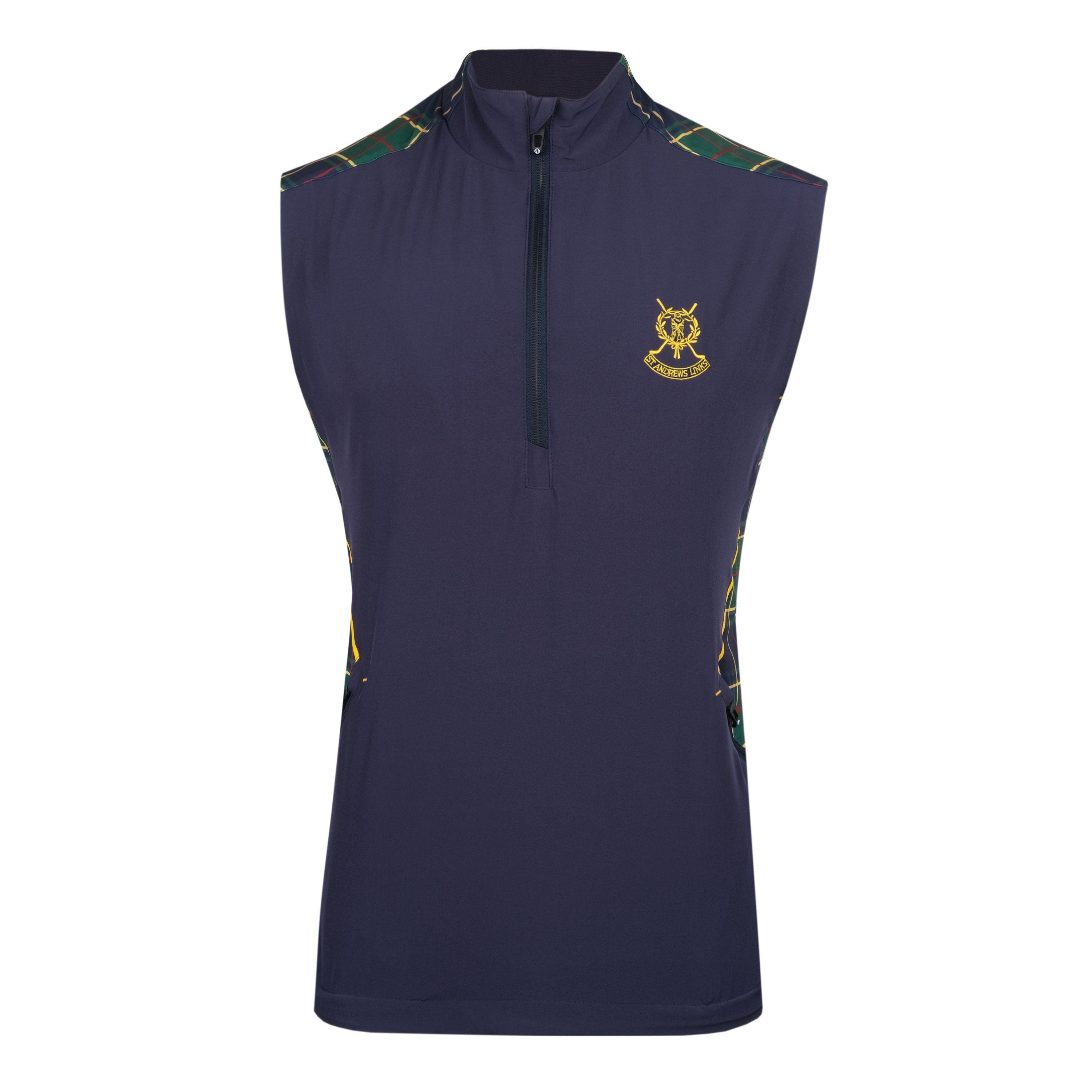St Andrews Links Tartan Kevin Wind Gilet