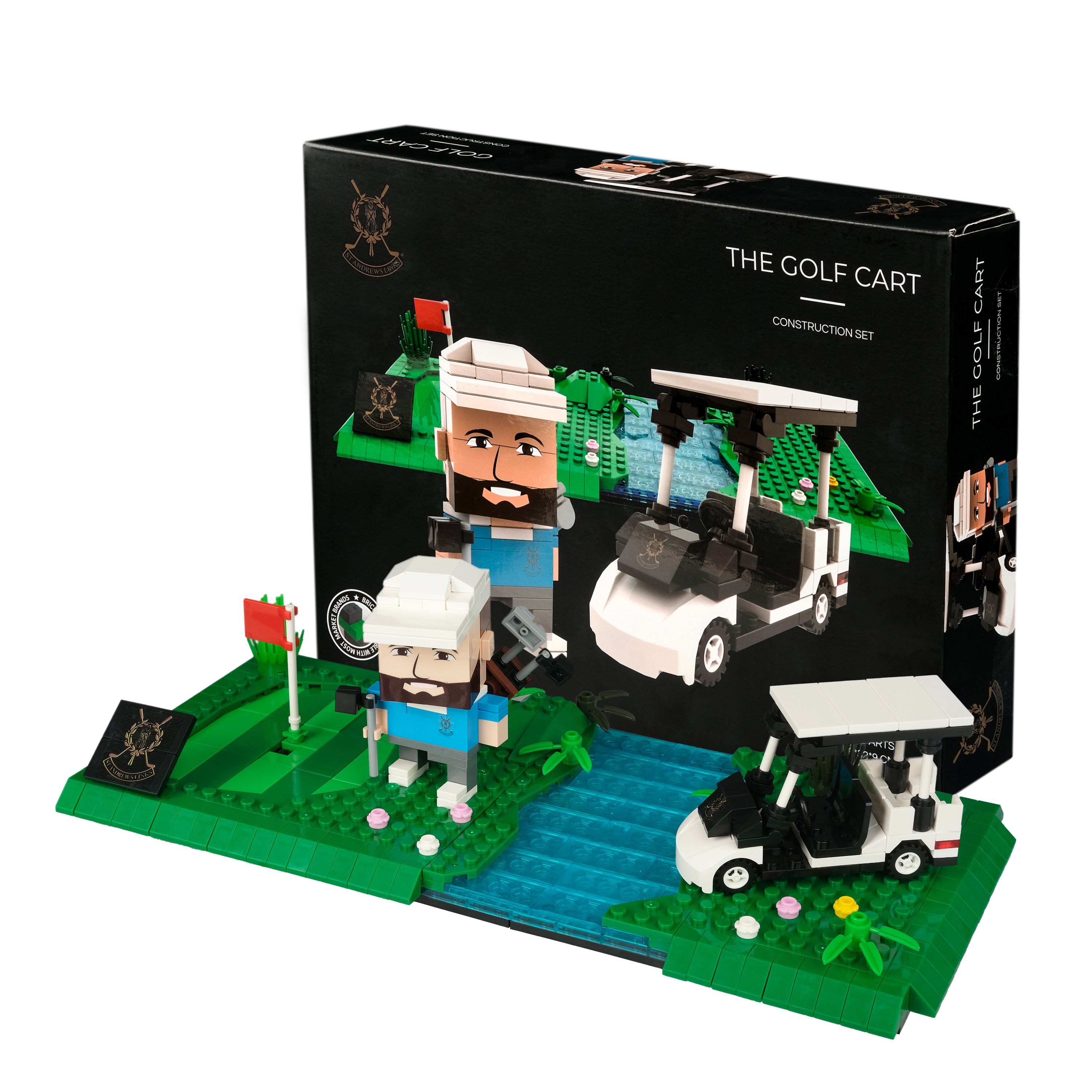 St Andrews Links Golf Cart Model