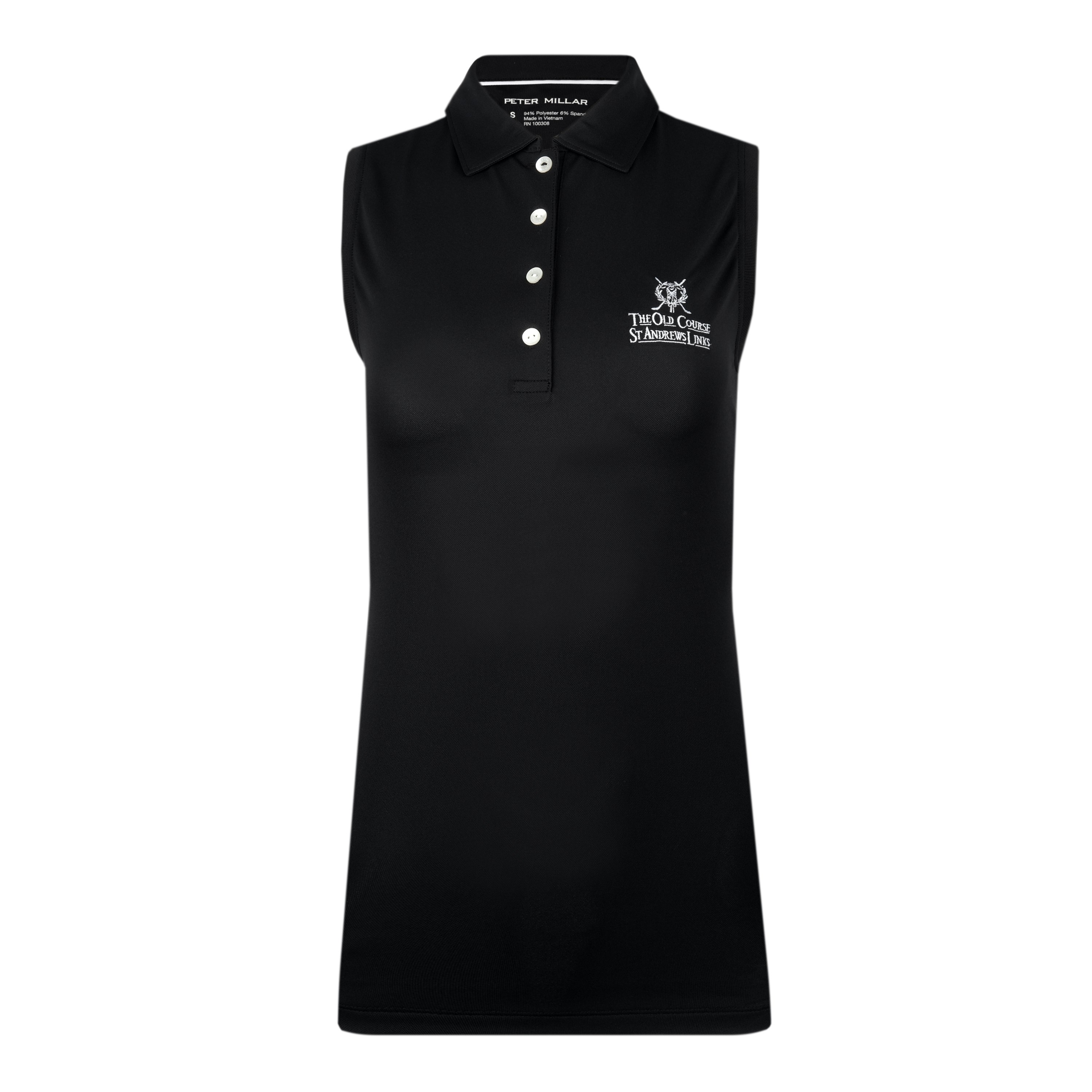 Peter Millar Banded Sleeveless Polo