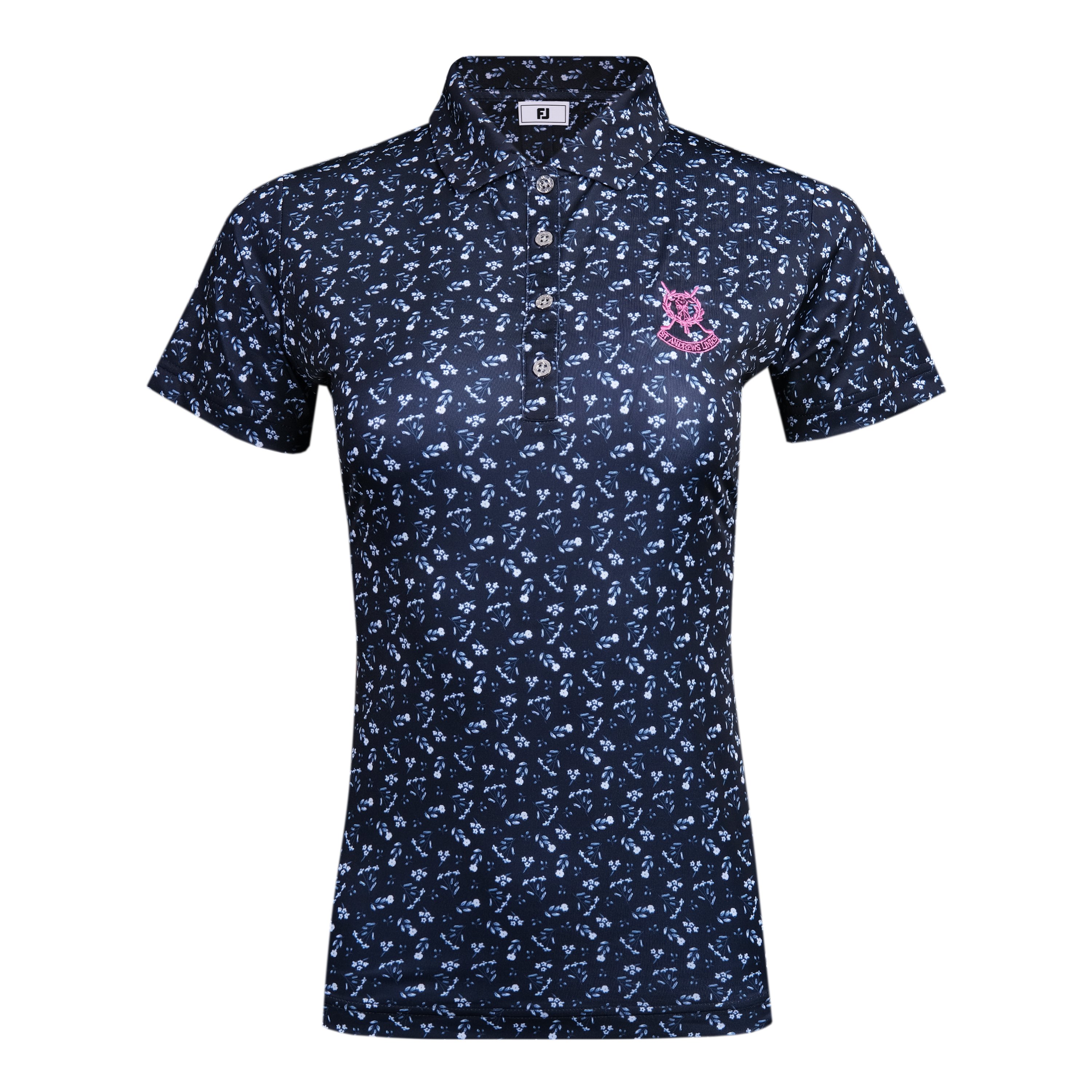 Footjoy Floral Print Polo