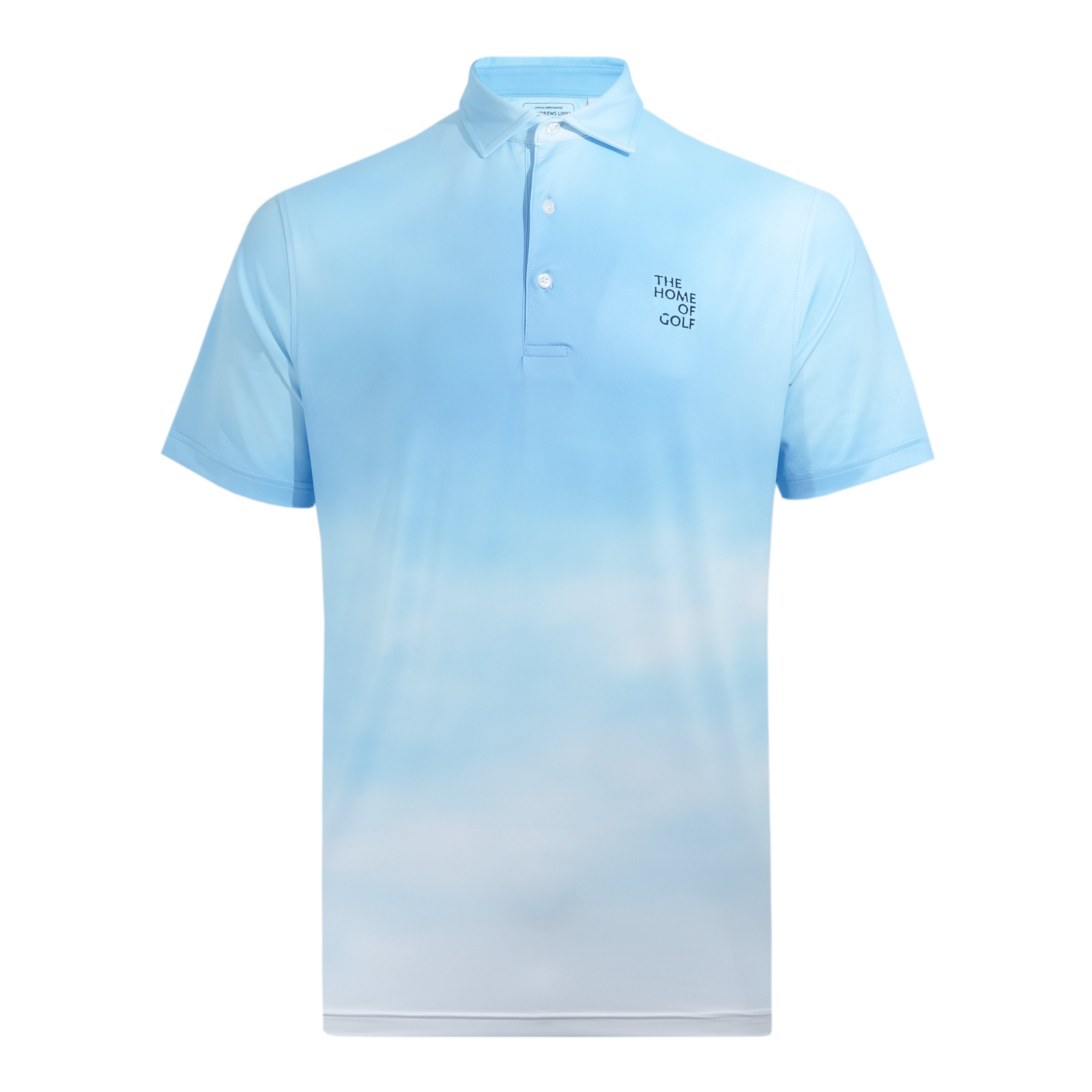 St Andrews Links Summer Sky Polo Shirt