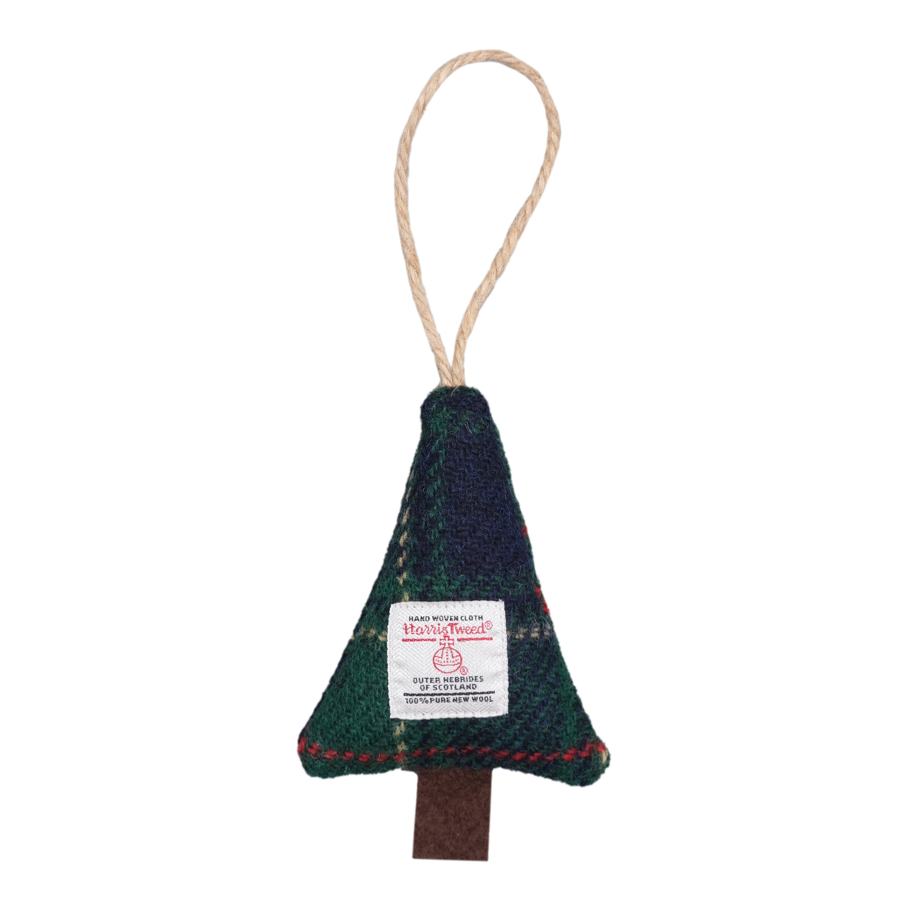 Harris Tweed Tree Decoration