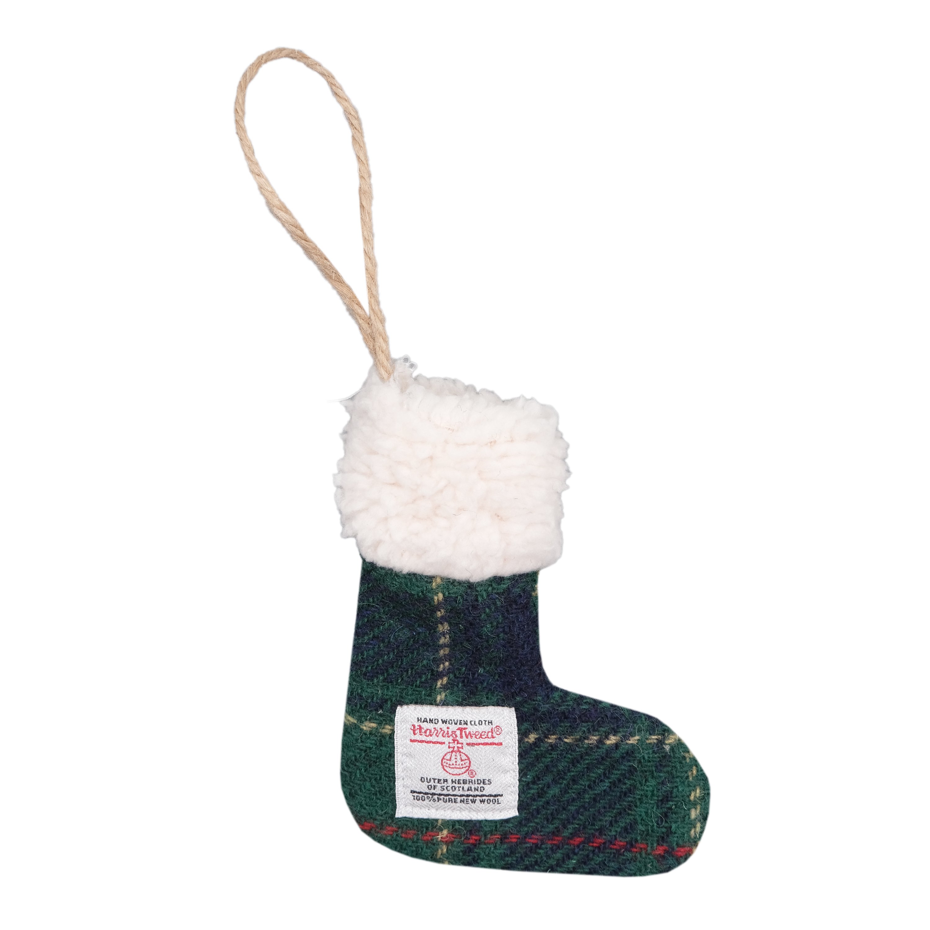 Harris Tweed Stocking Decoration