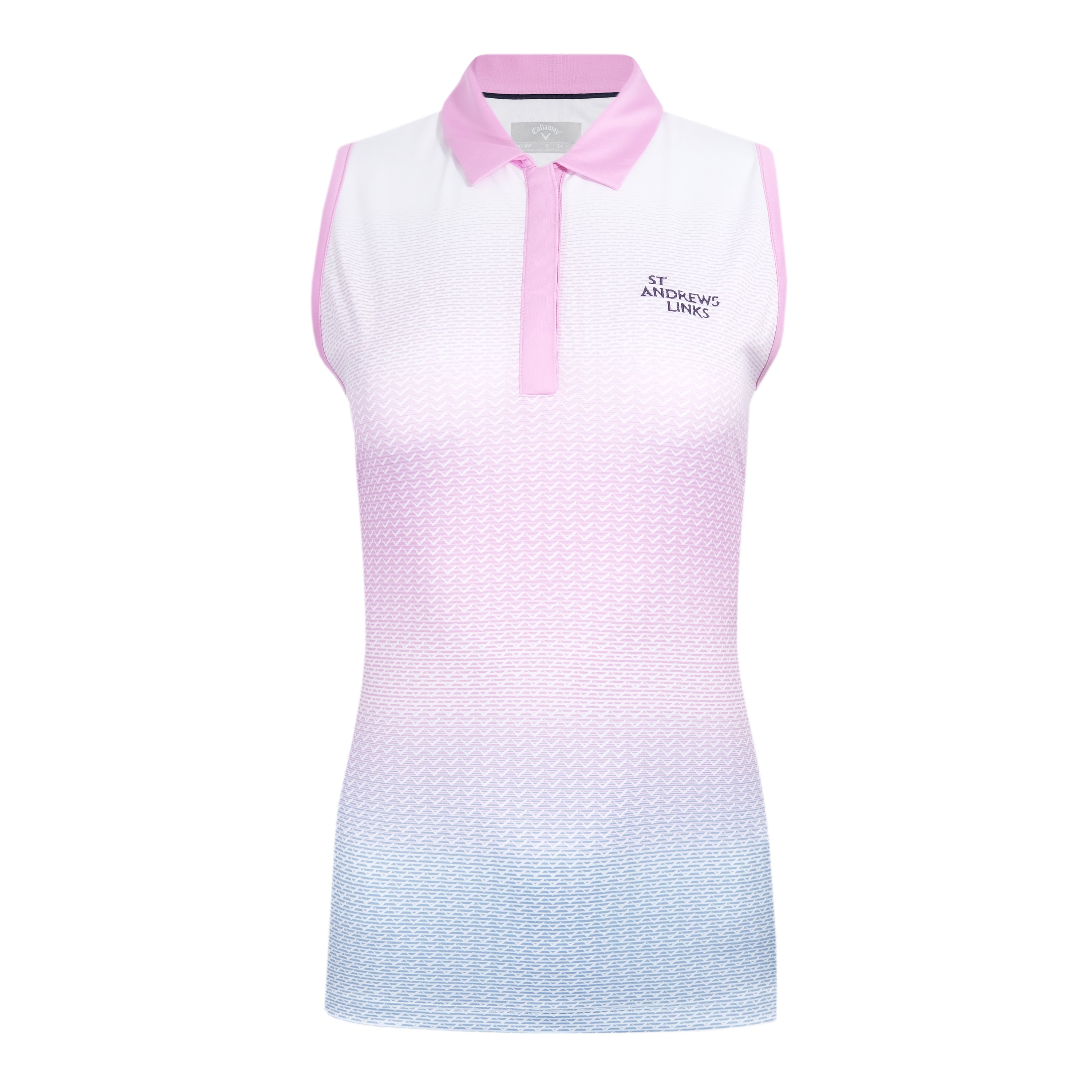 Callaway Gradient Sleeveless Polo