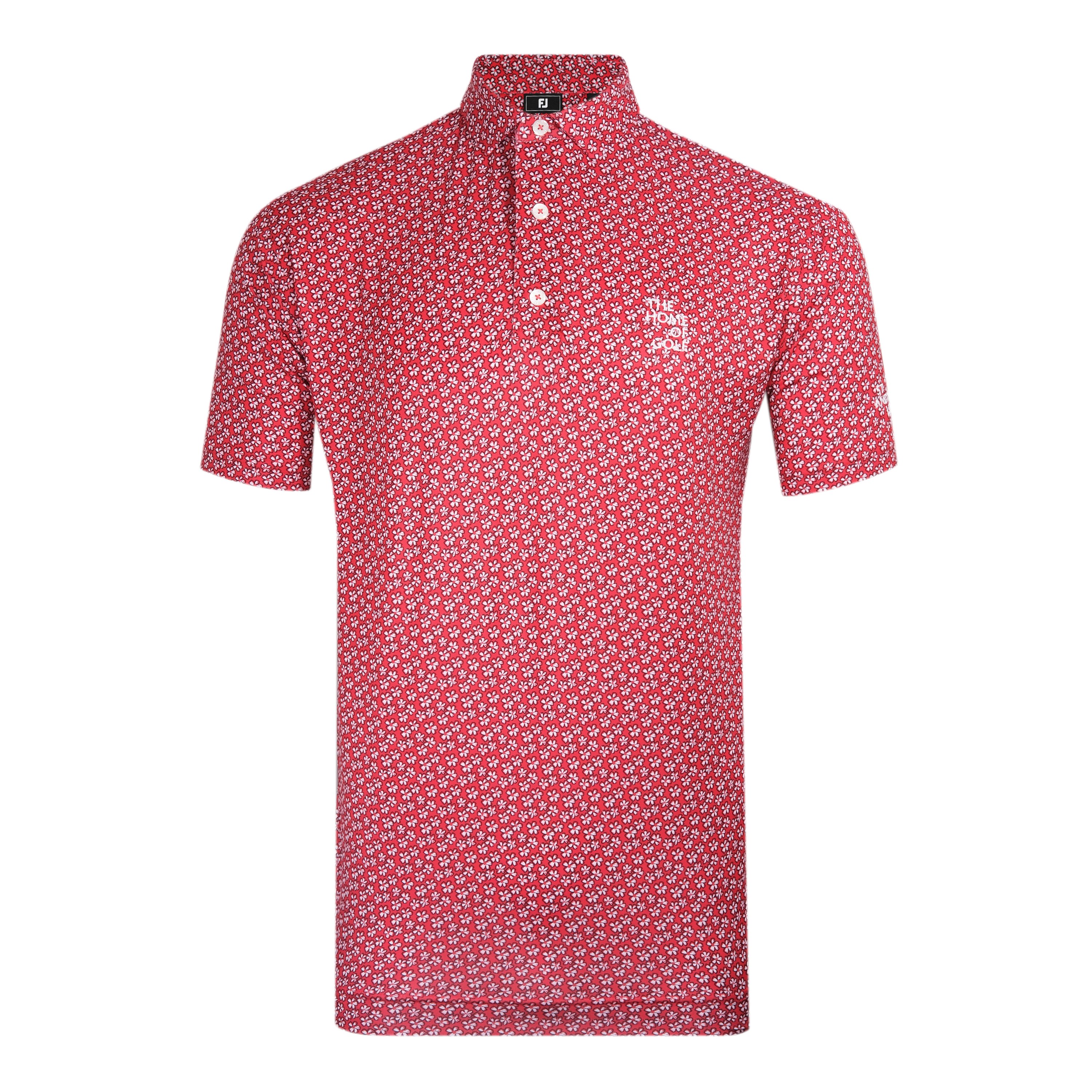 Footjoy Floral Sketch Print Polo