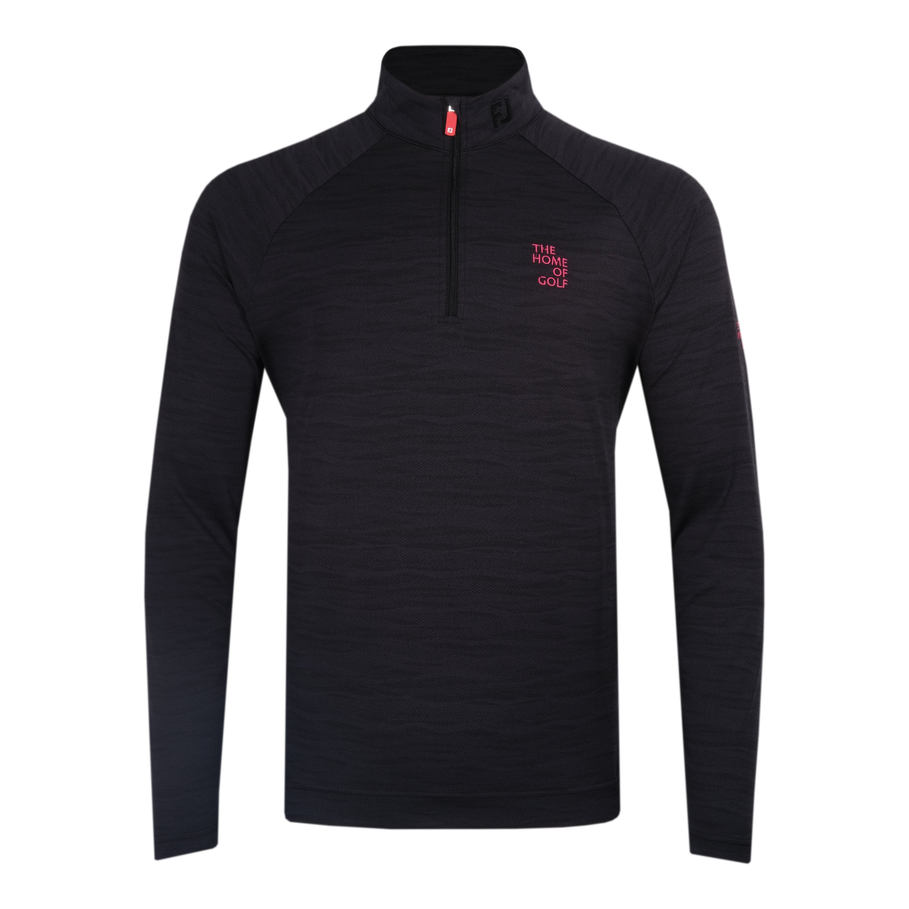 Footjoy Wave Texture Chill-out Zip Neck 