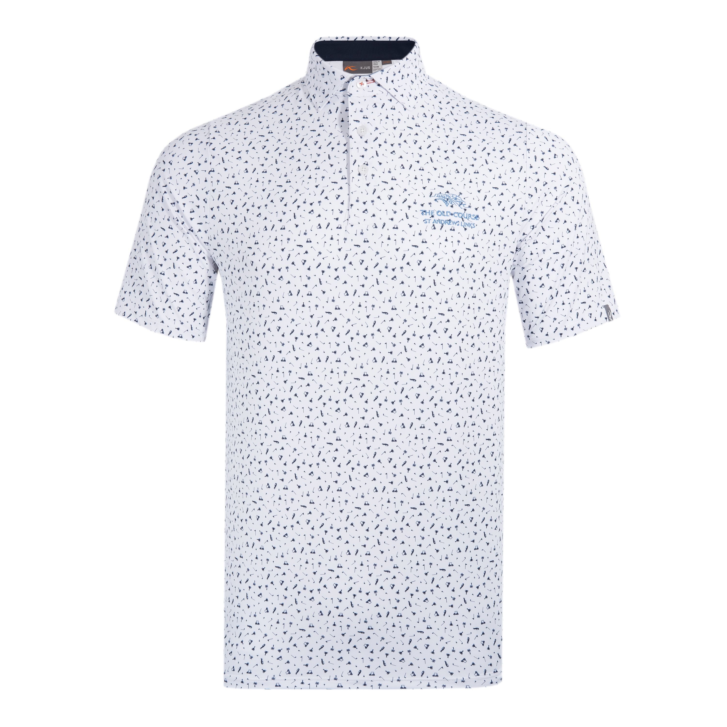 Kjus Golfer Print Polo