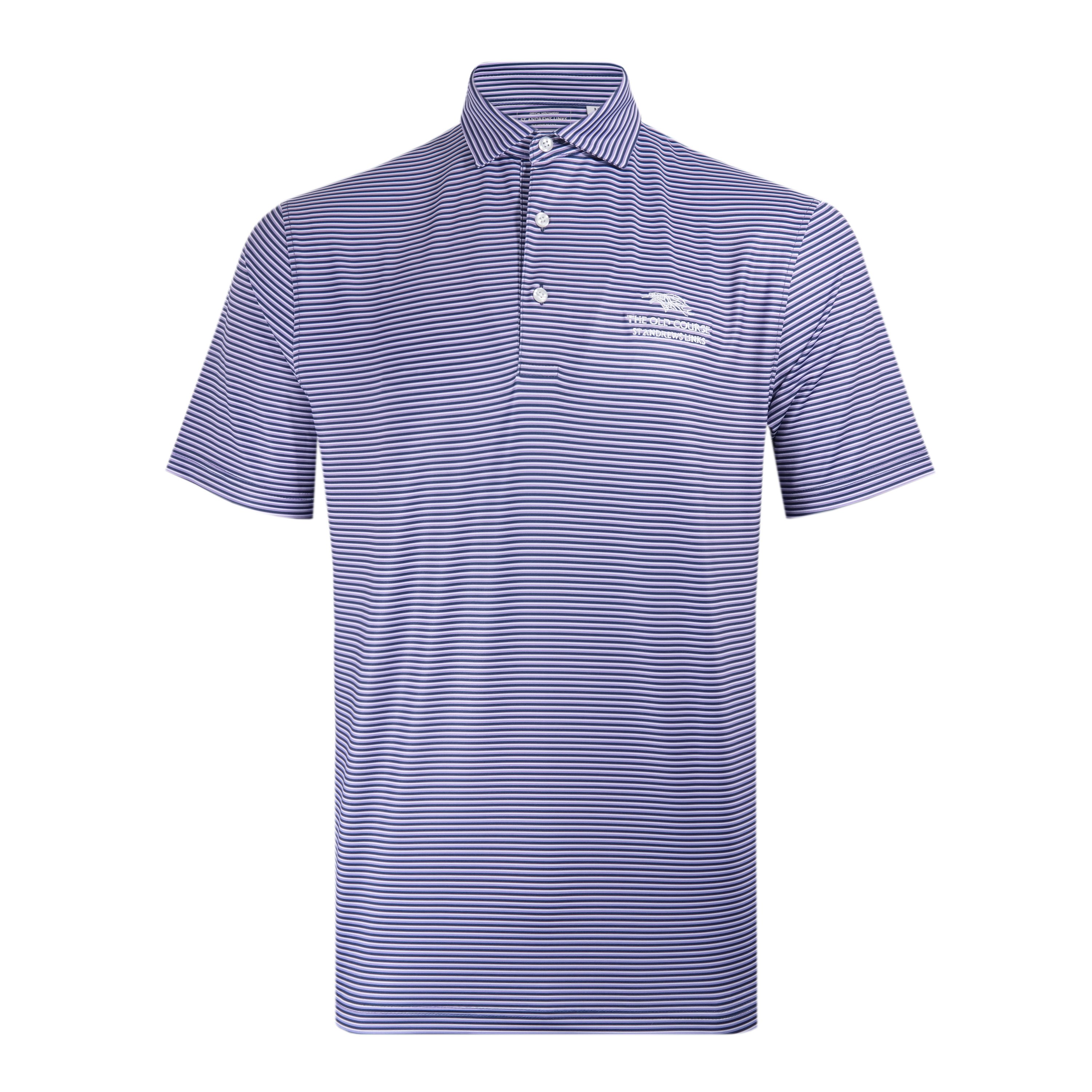 Old Course St Andrews Links Stripe Polo