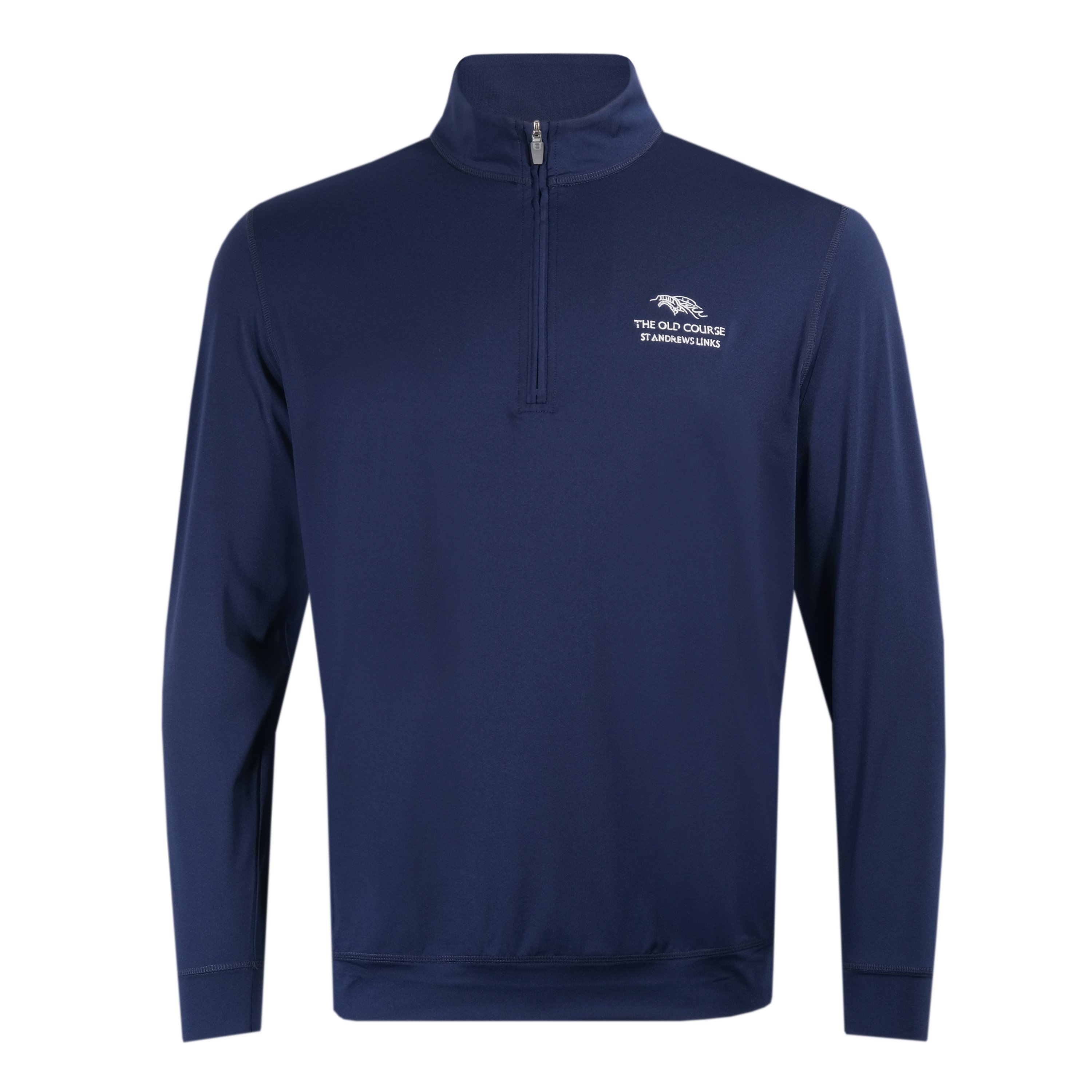 Old Course St Andrews Links Classic Zip Neck Sweater