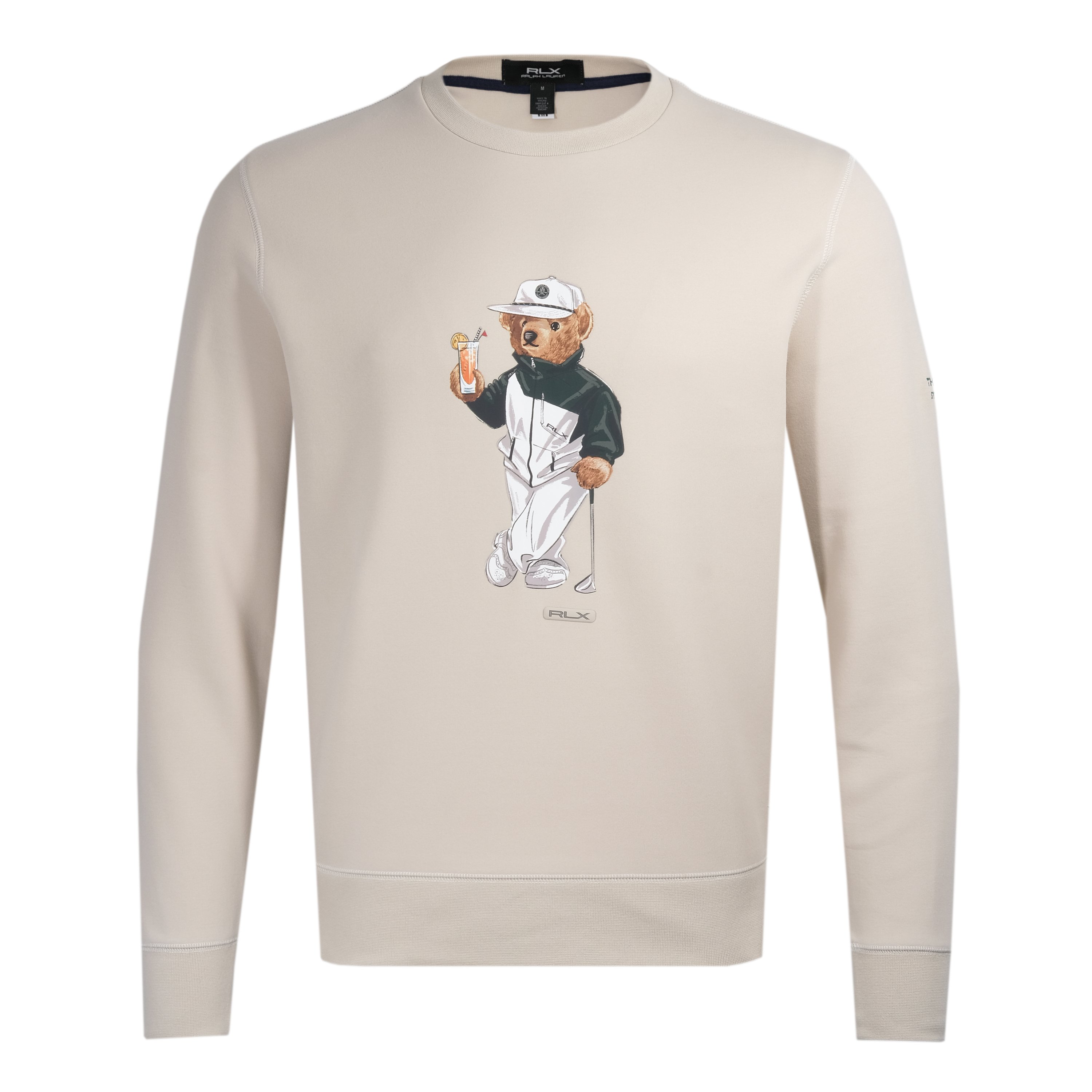 Rlx Ralph Lauren Bear Crewneck Sweater
