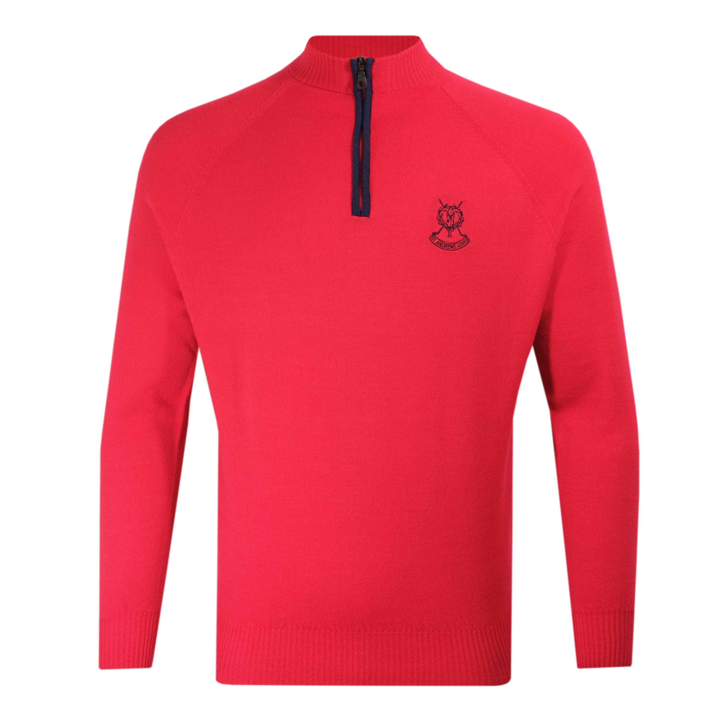 St Andrews Links Tartan Merino Midlayer