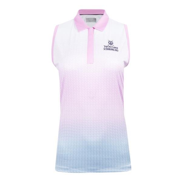 Callaway Gradient Sleeveless Polo