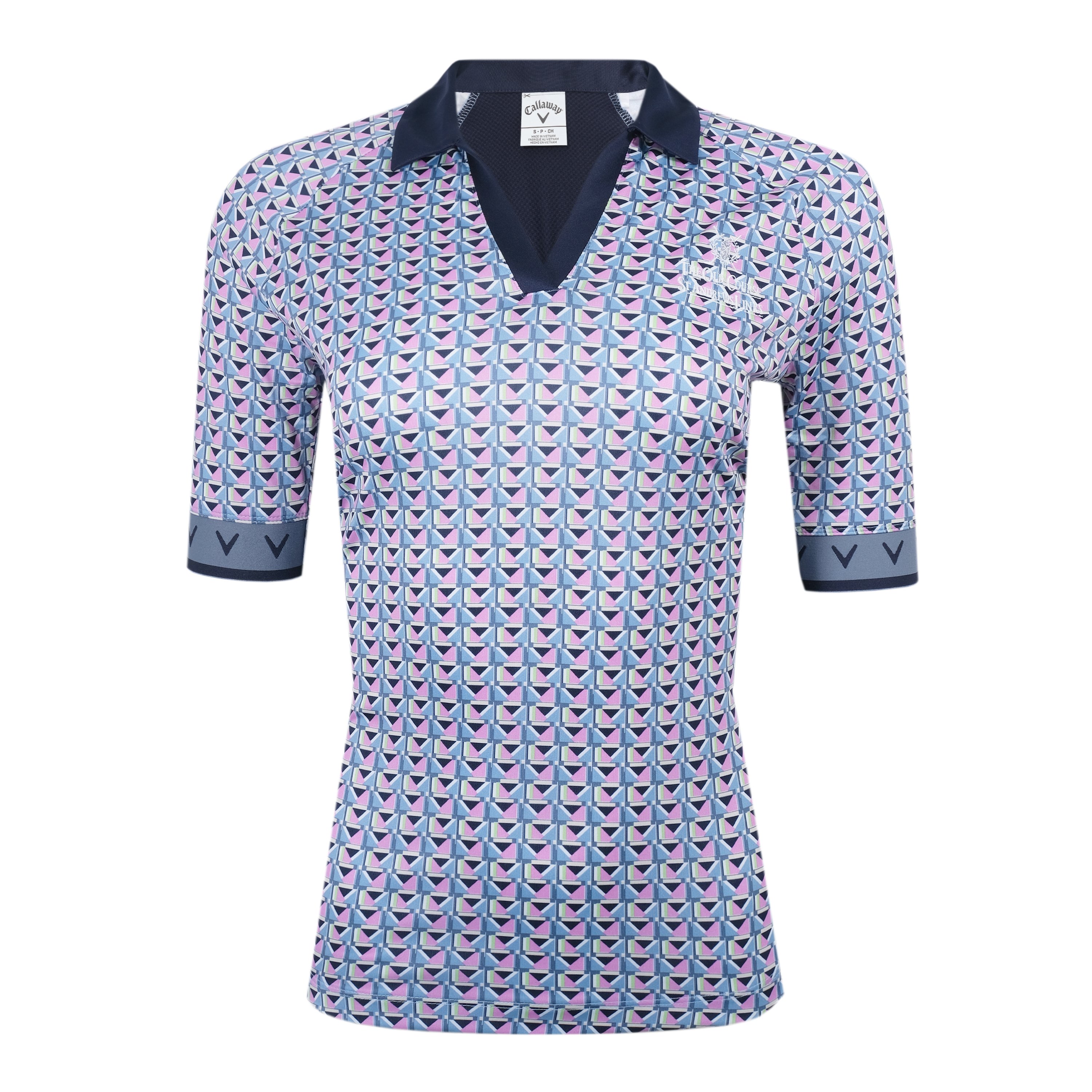 Callaway Chev Geo 1/2 Sleeve Polo