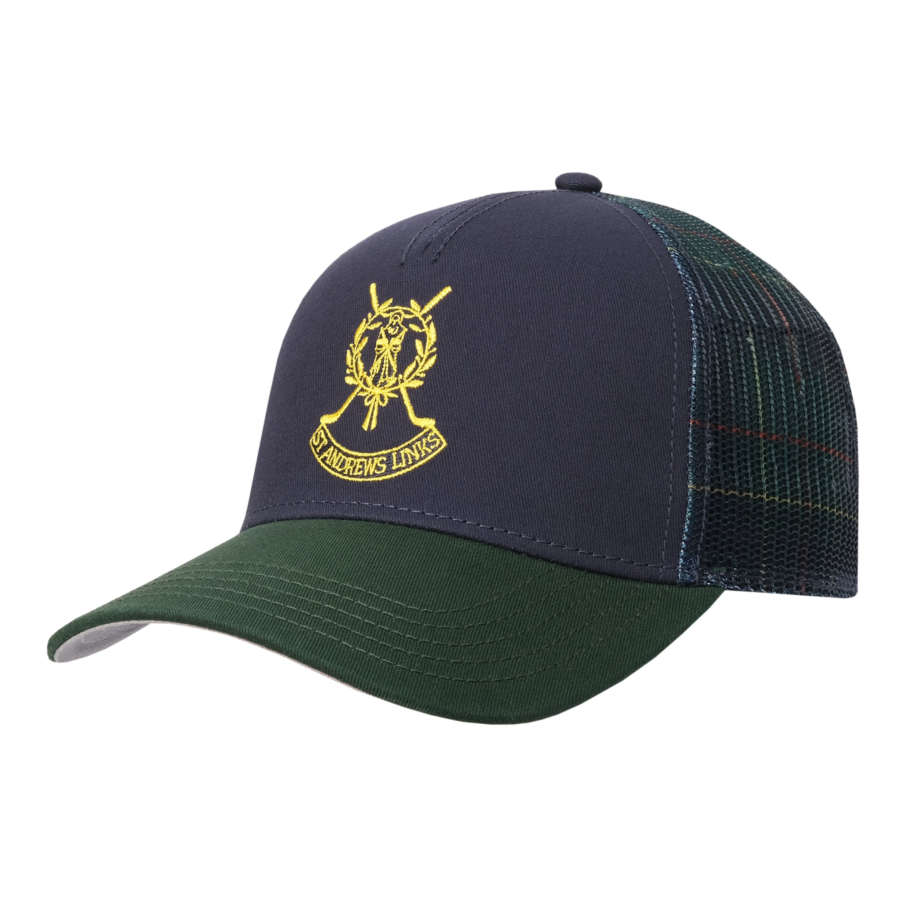St Andrews Links Tartan Baseball Cap