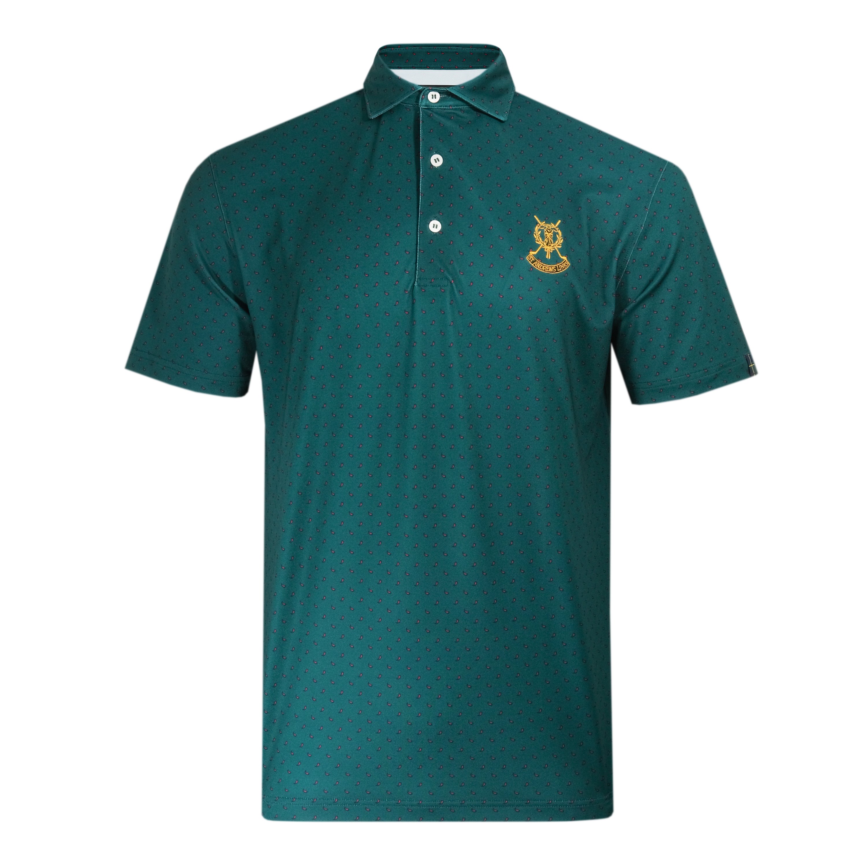 St Andrews Links Tartan Collection Polo