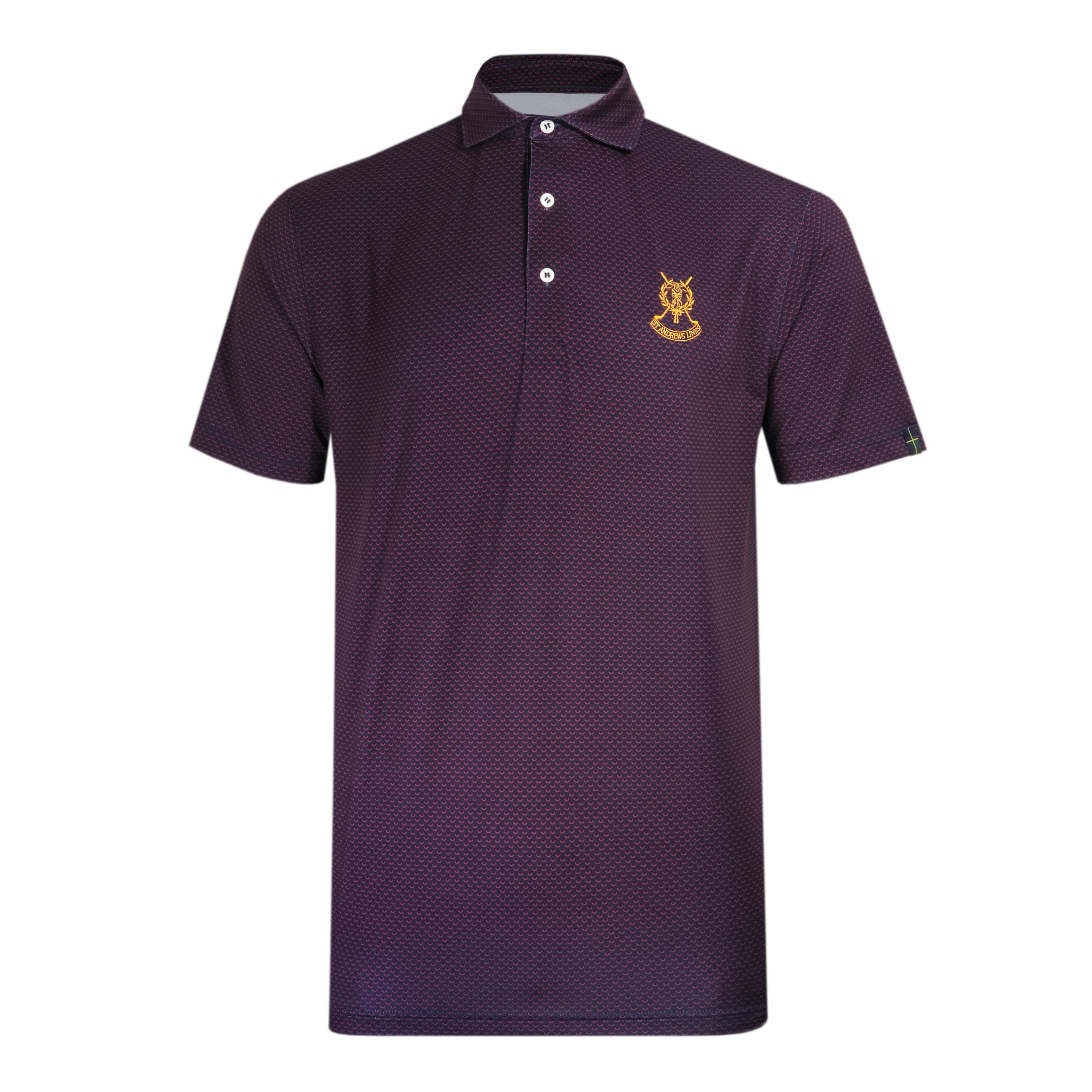St Andrews Links Tartan Collection Polo