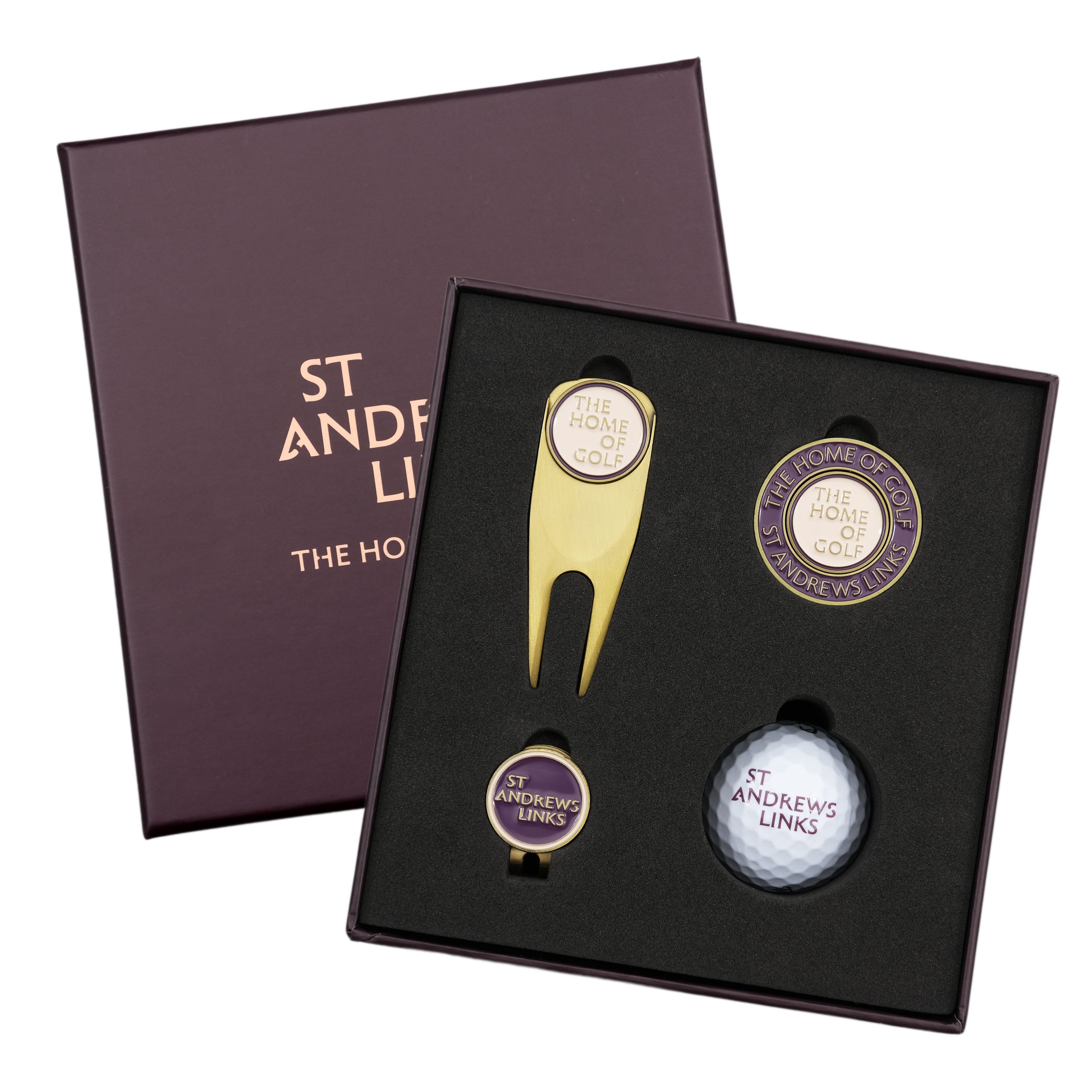 The Home Of Golf 4 Piece Gift Set