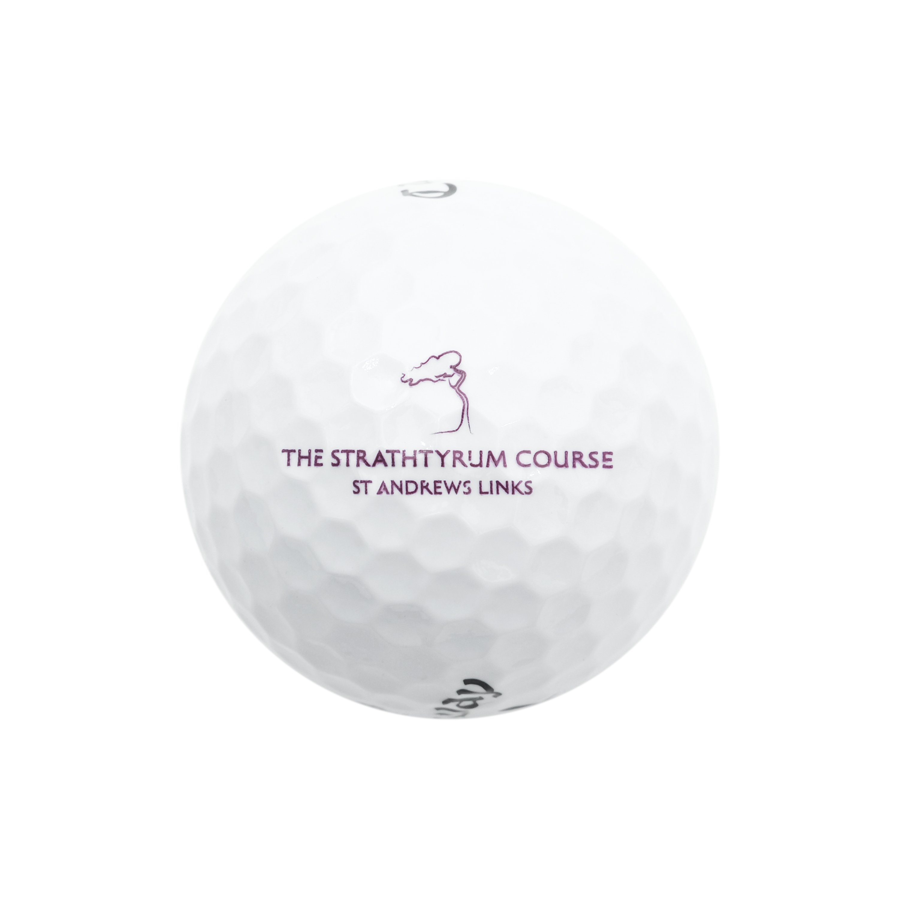 The Strathtyrum Course Warbird Golf Ball