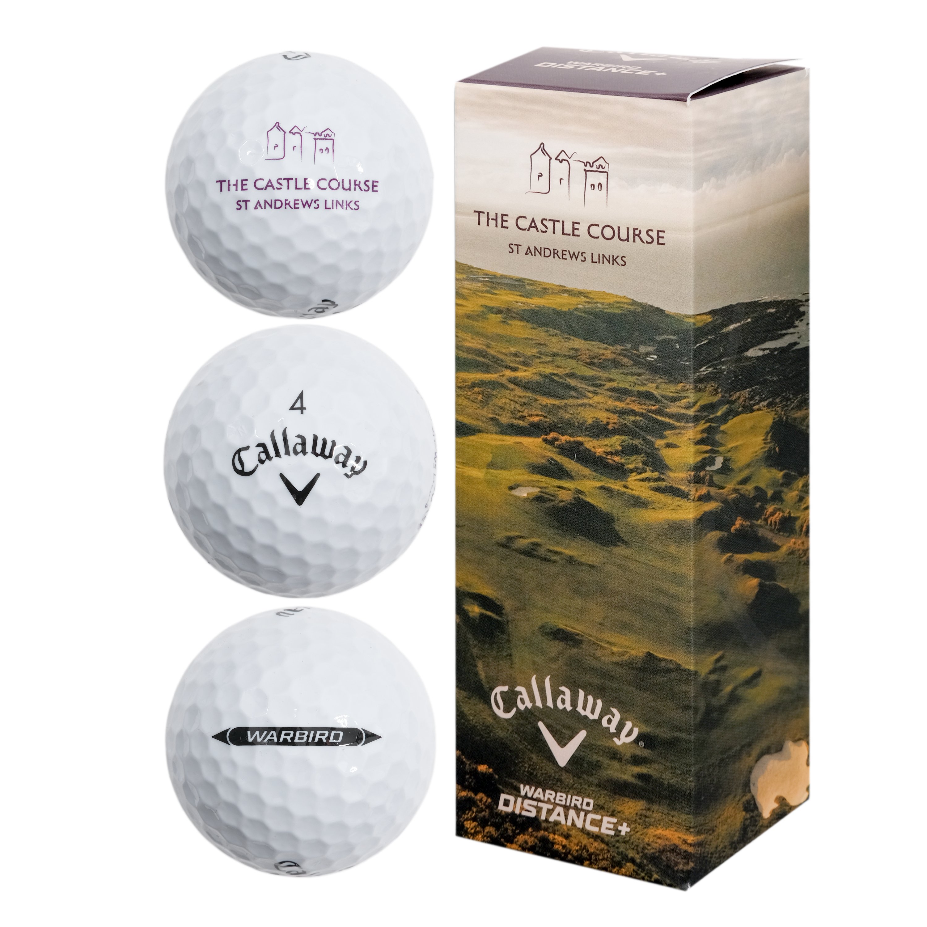The Castle Course 3 Ball Sleeve