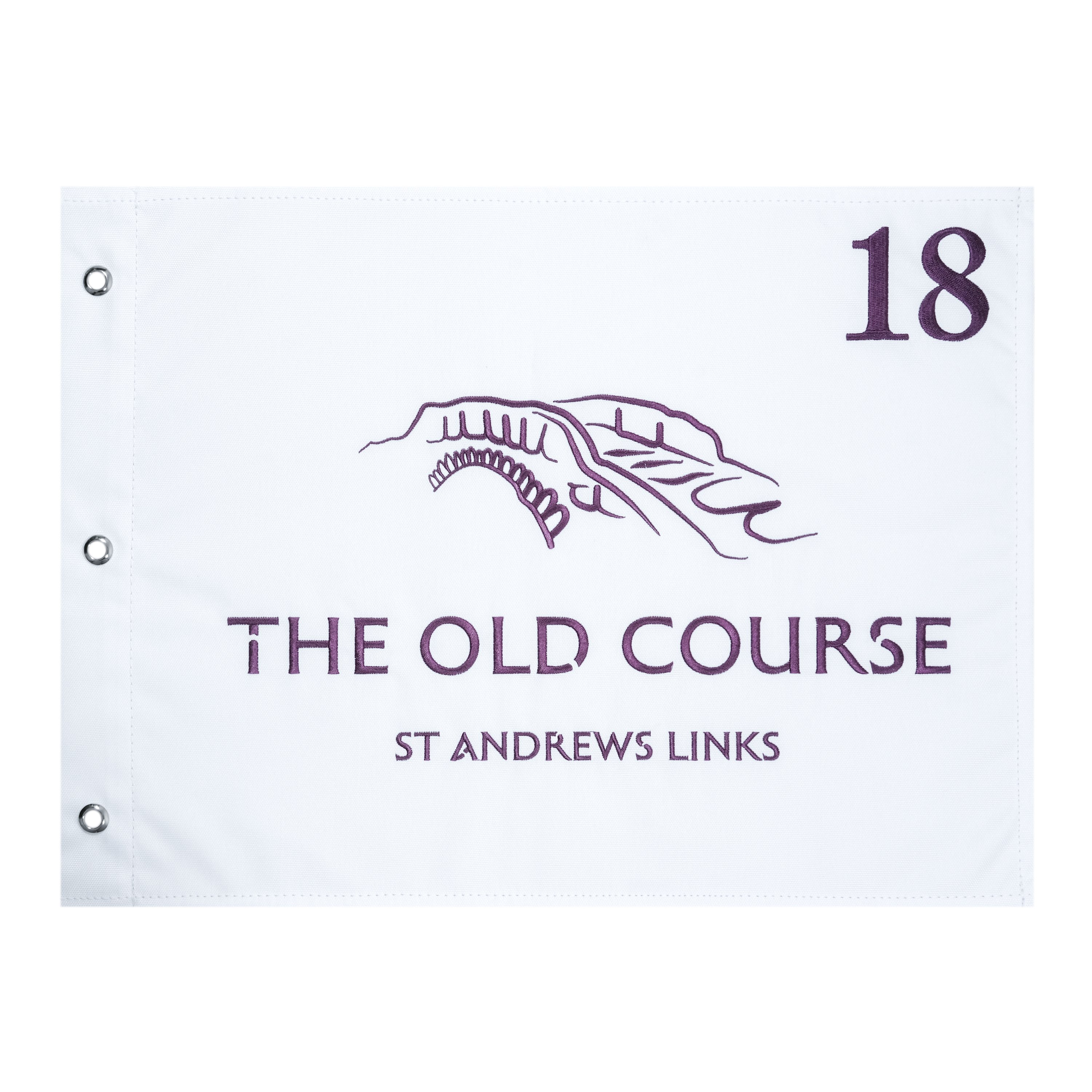 Old Course St Andrews Links Pin Flag 