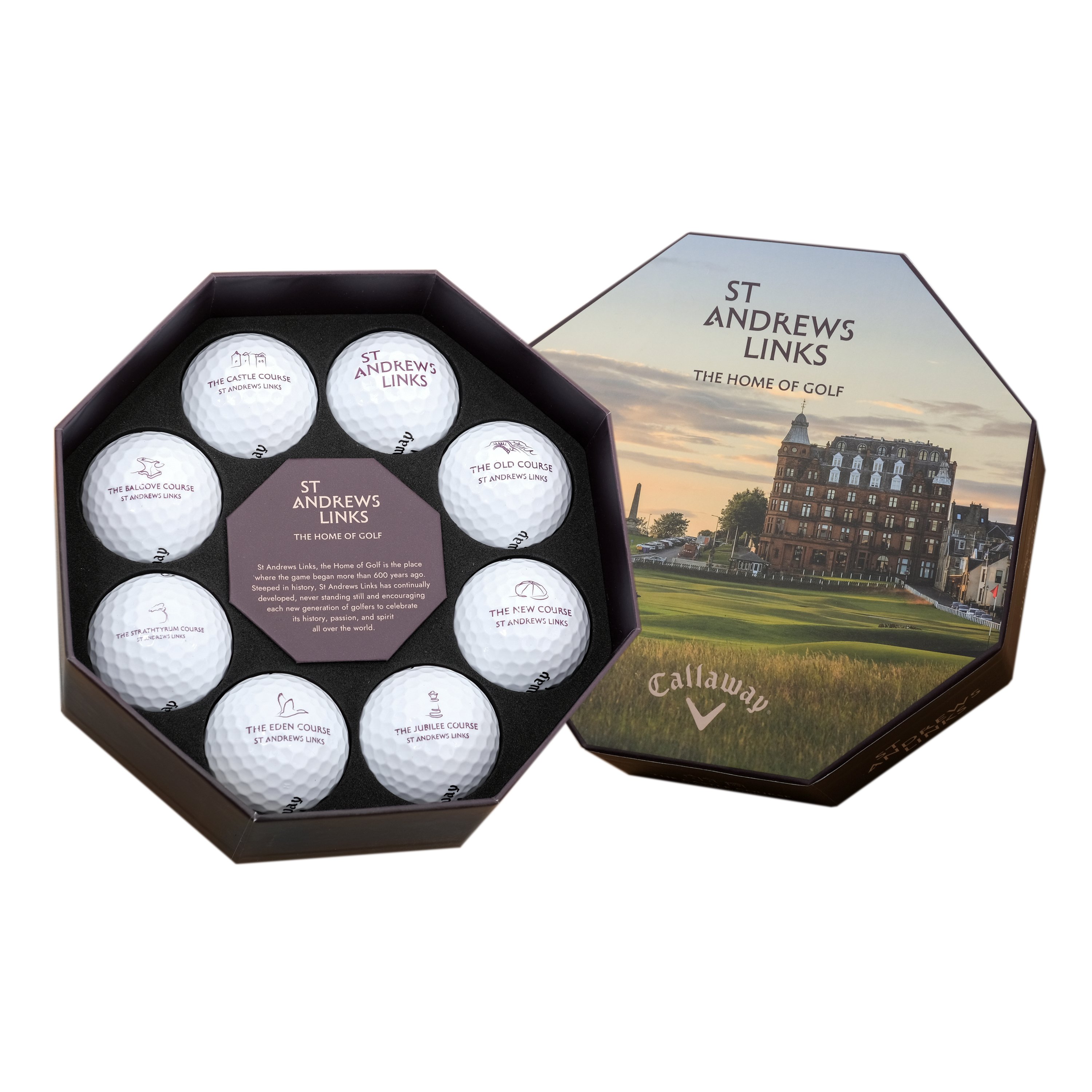 St Andrews Links 8 Ball Gift Pack