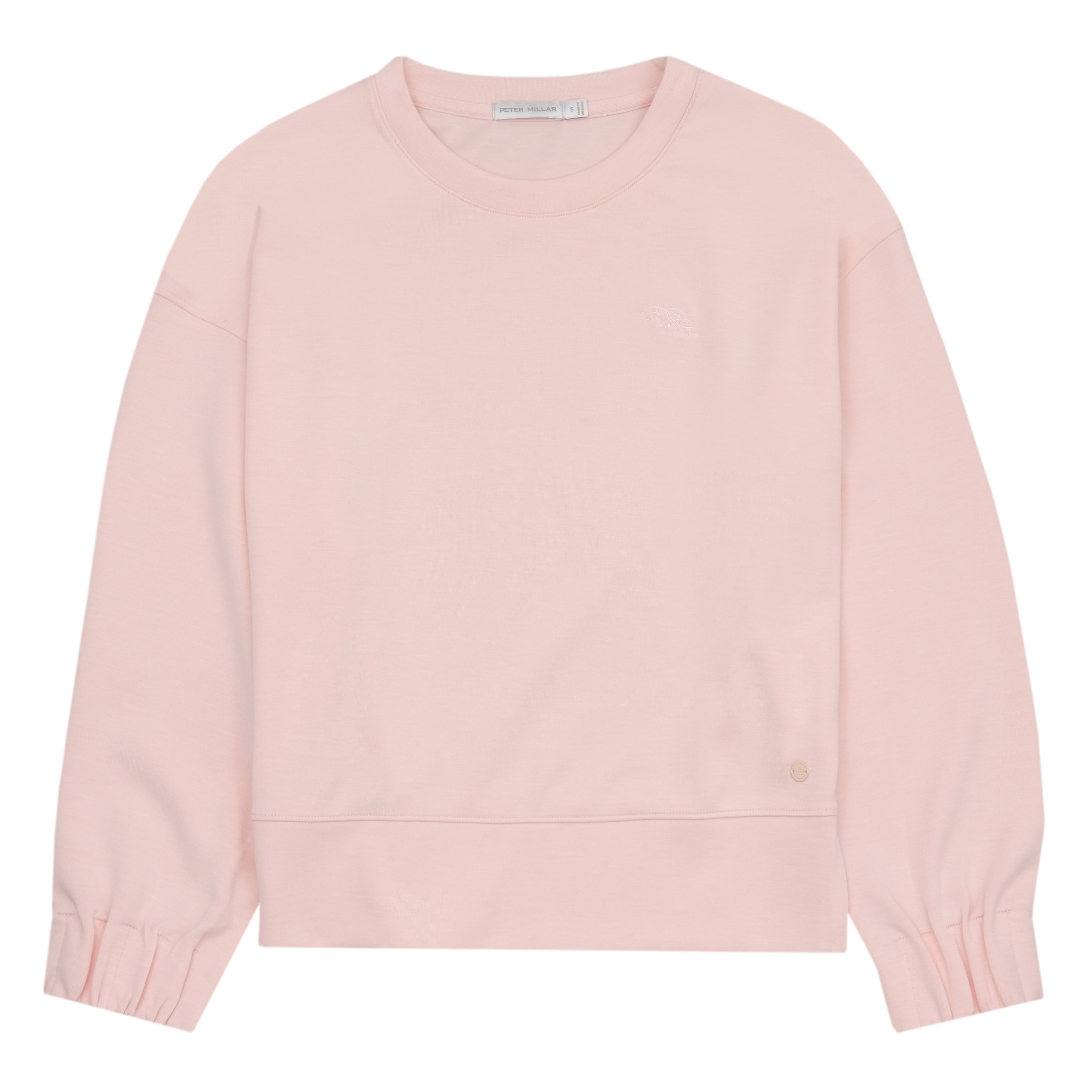 Peter Millar Flora Knit Melange Crewneck