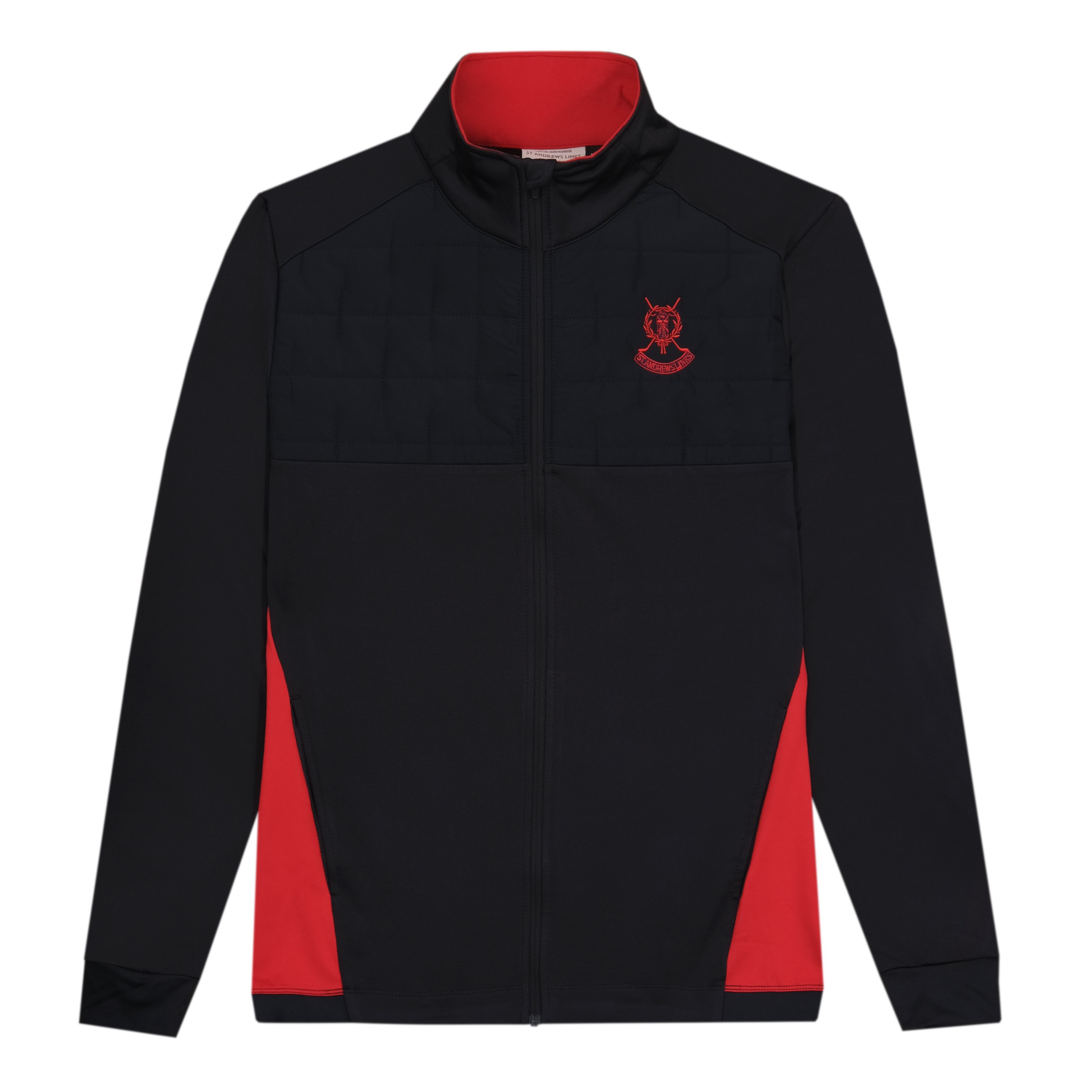 St Andrews Links Tartan Full Zip Midlayer