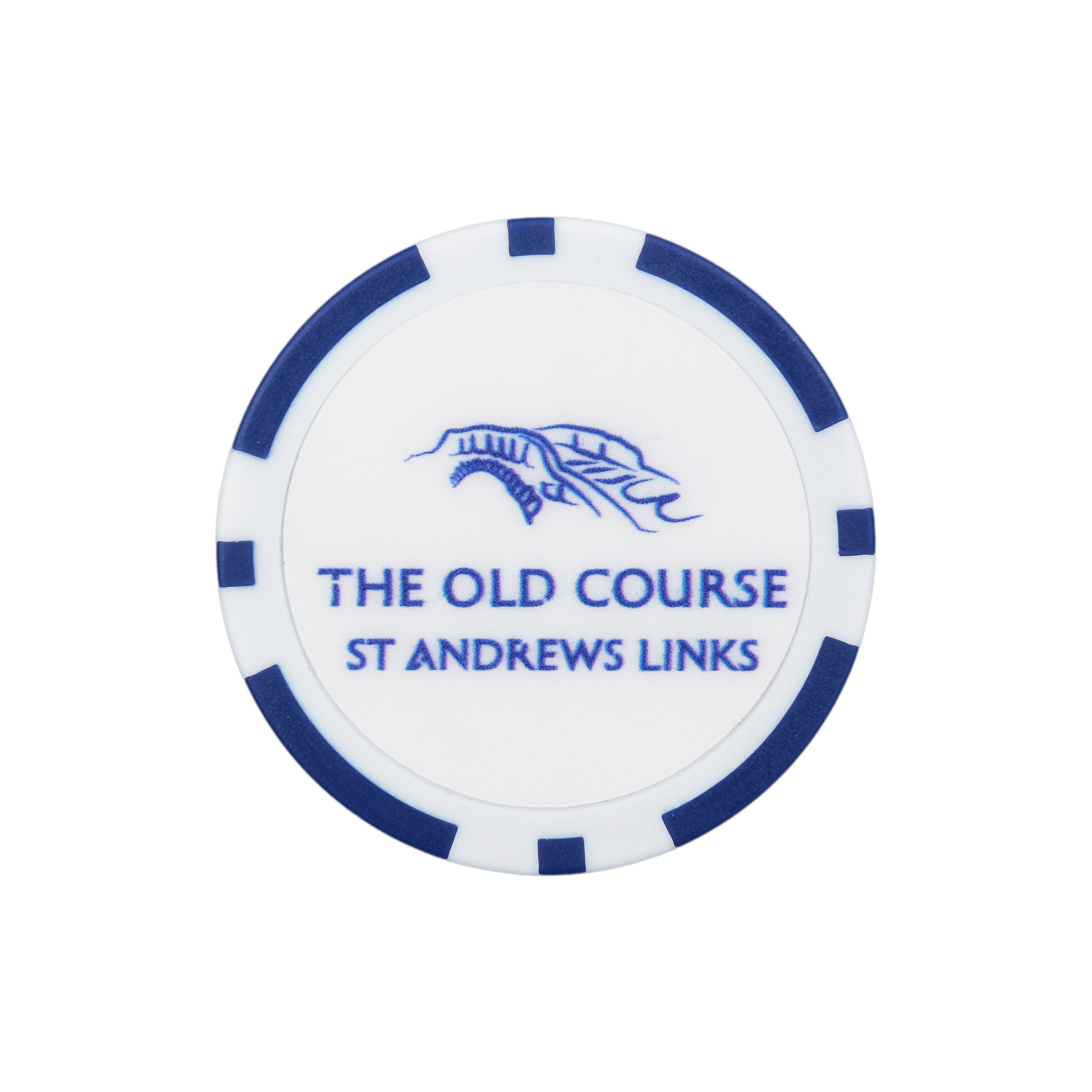 Old Course St Andrews Links Poker Chip
