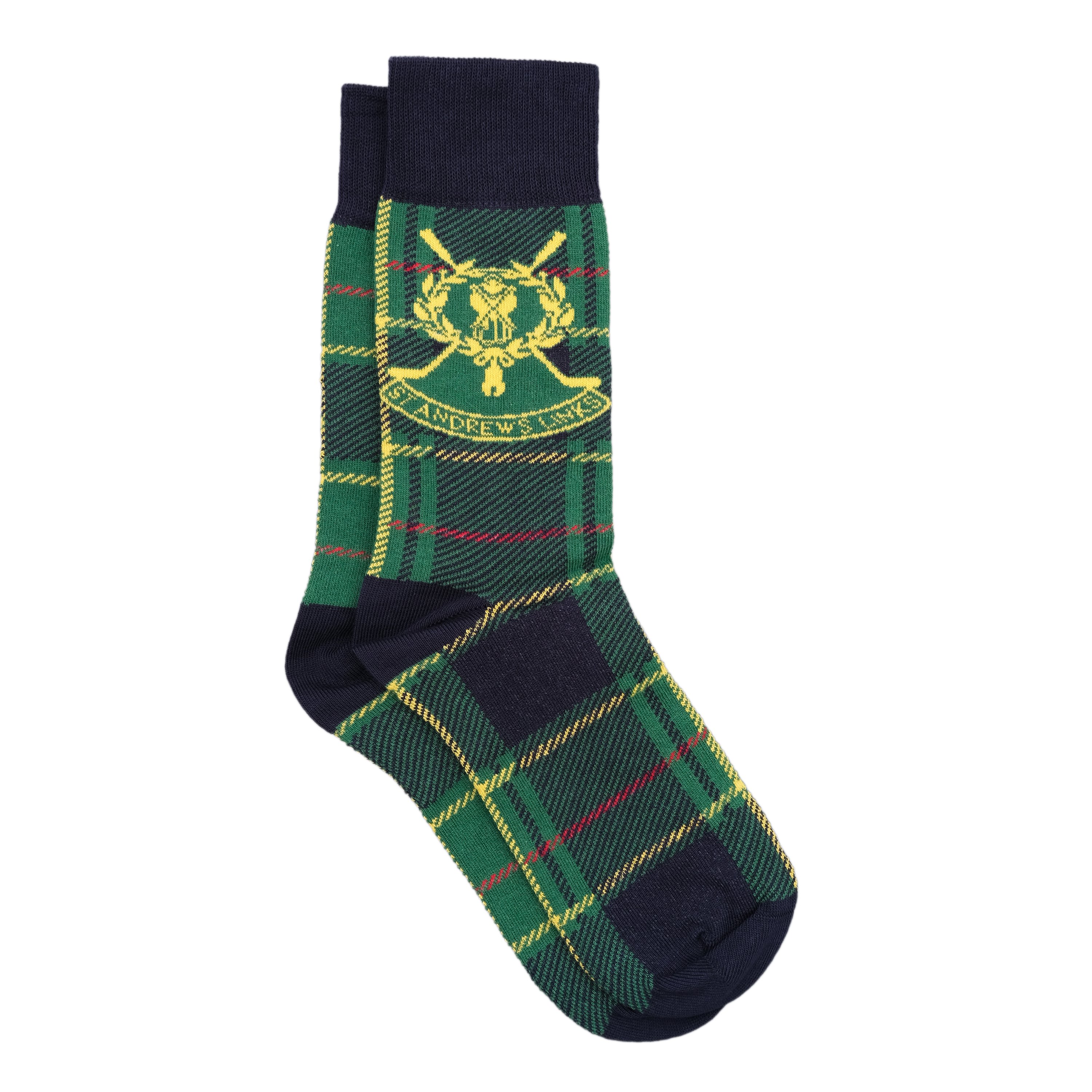 St Andrews Links Tartan Socks